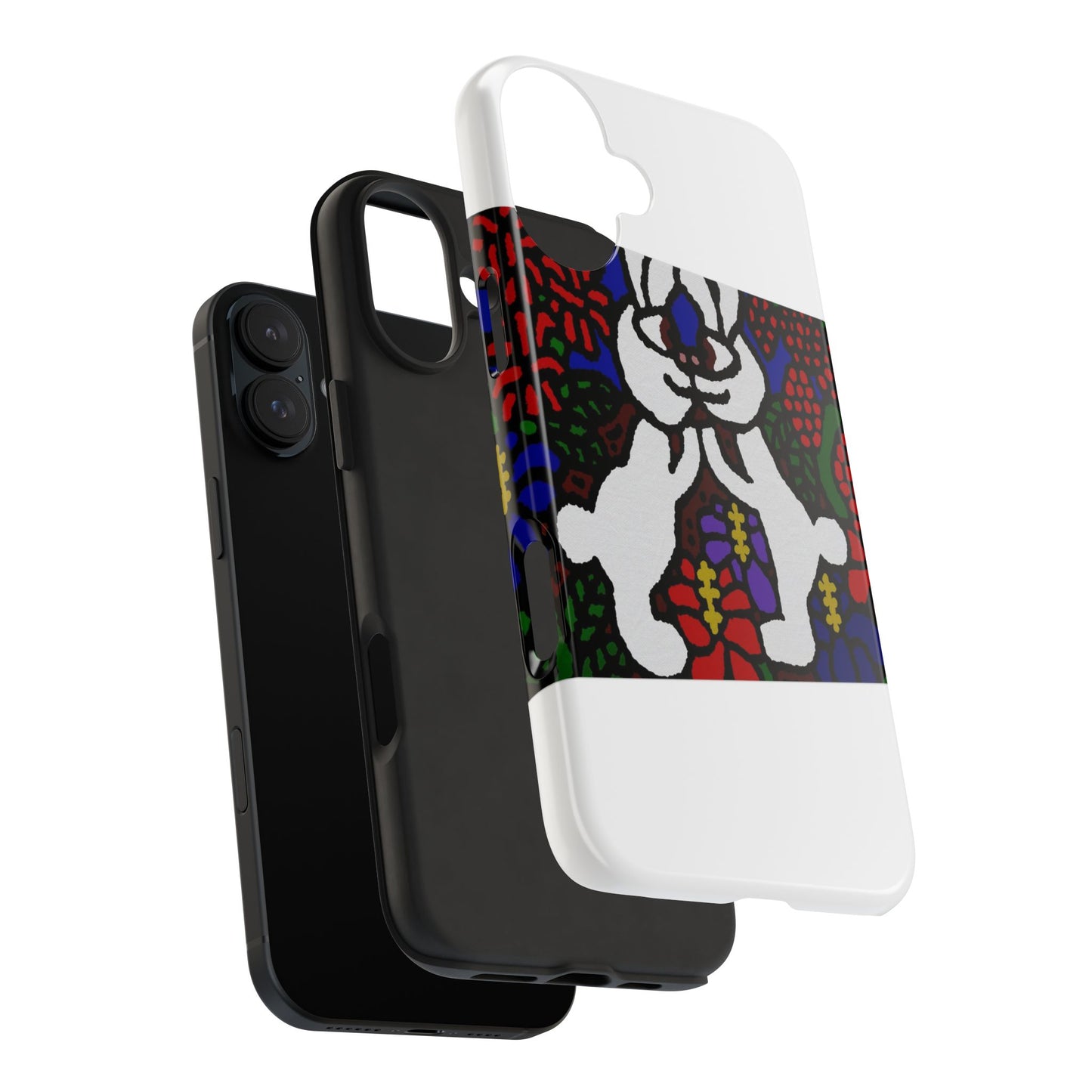 Bunnies in love Tough Phone Case