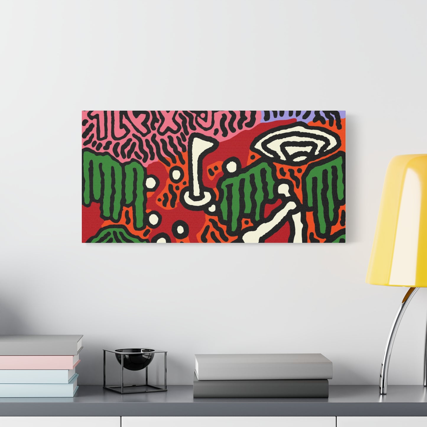 Hitting holes in one throughout life Canvas (Small)