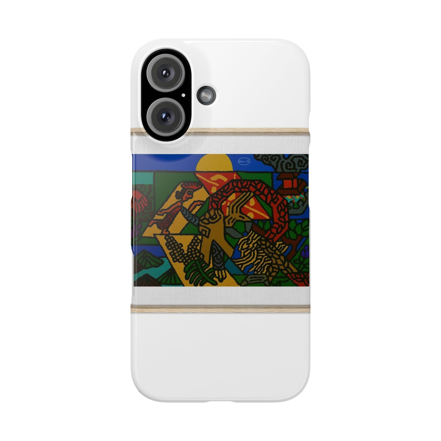 Drawing your own destiny Slim Phone Case