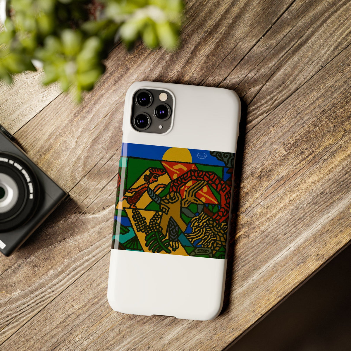 Drawing your own destiny Slim Phone Case