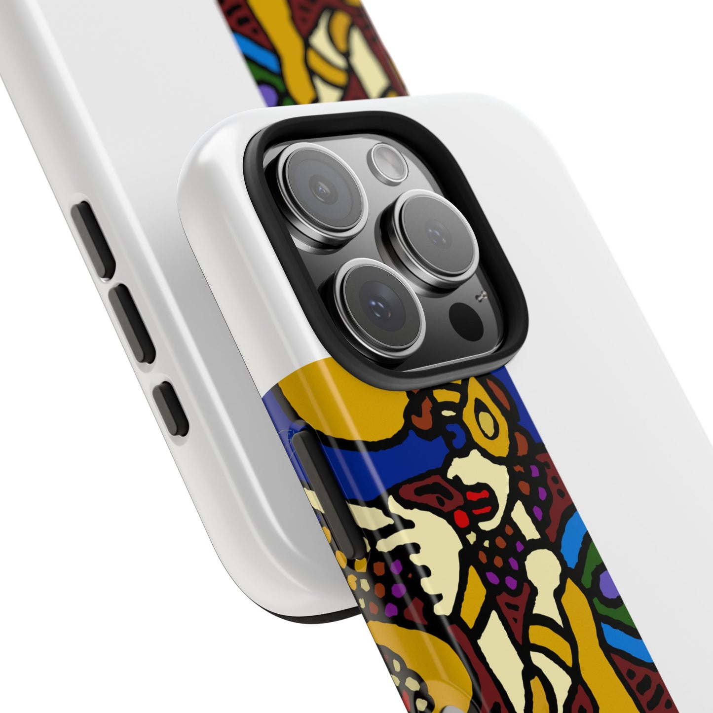 The golden snake being blessed by the fairy Tough Phone Case