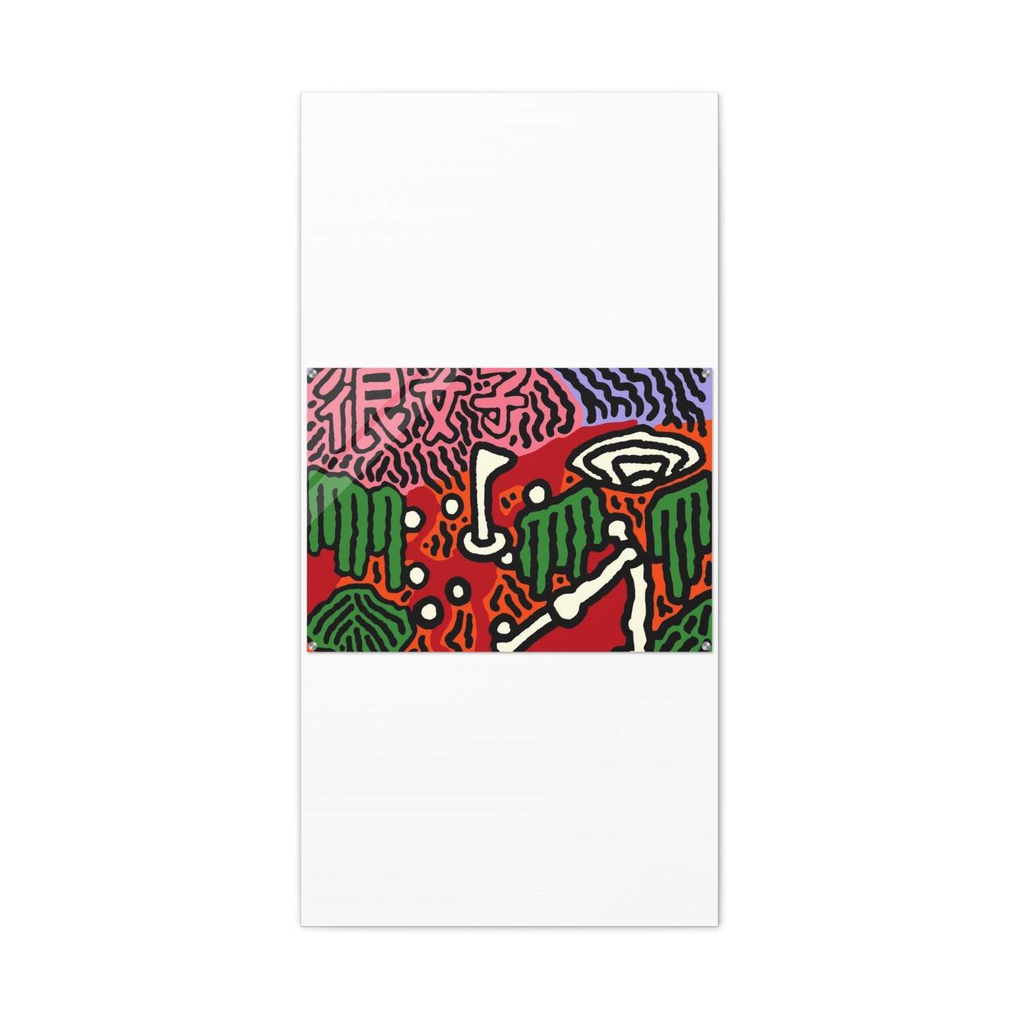Scoring goals throughout life Canvas (Small)