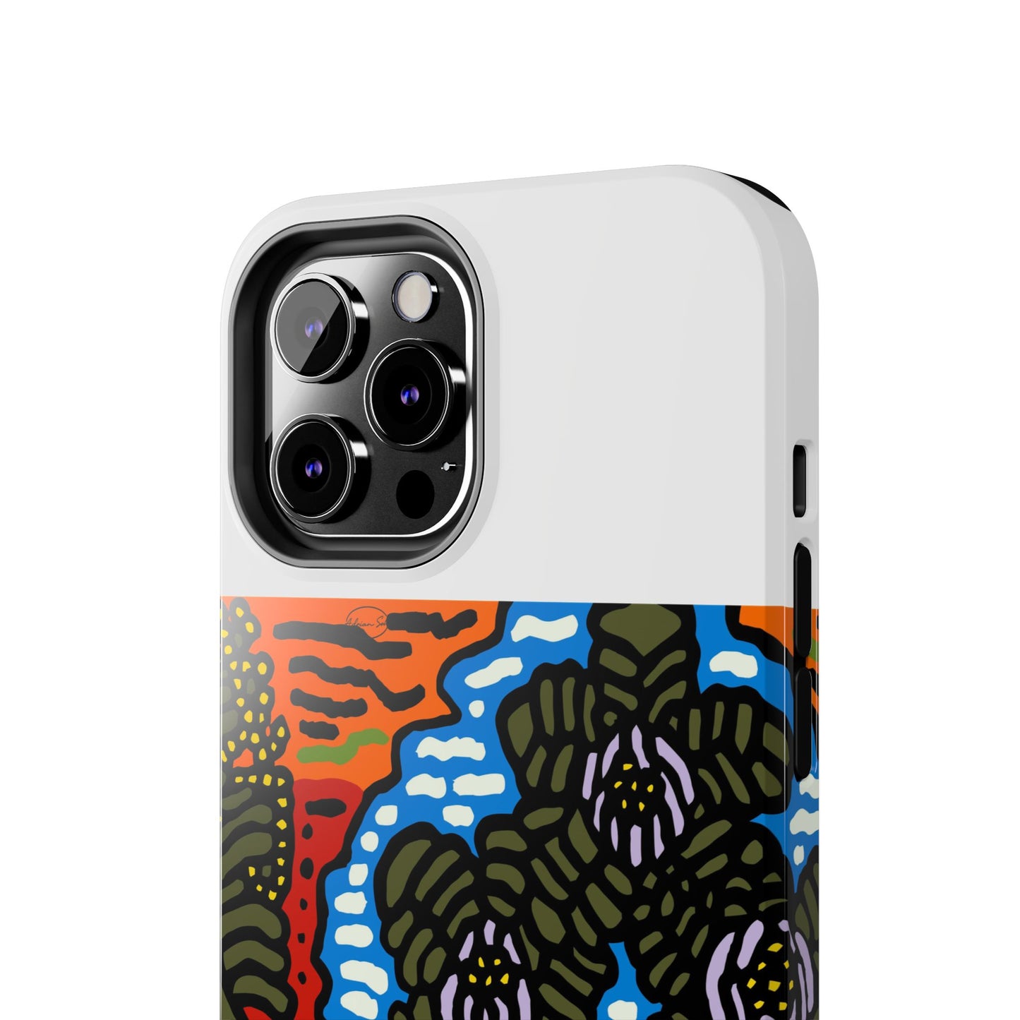 The Sri Lankan water lilies meets the Australian wattle Tough Phone Case