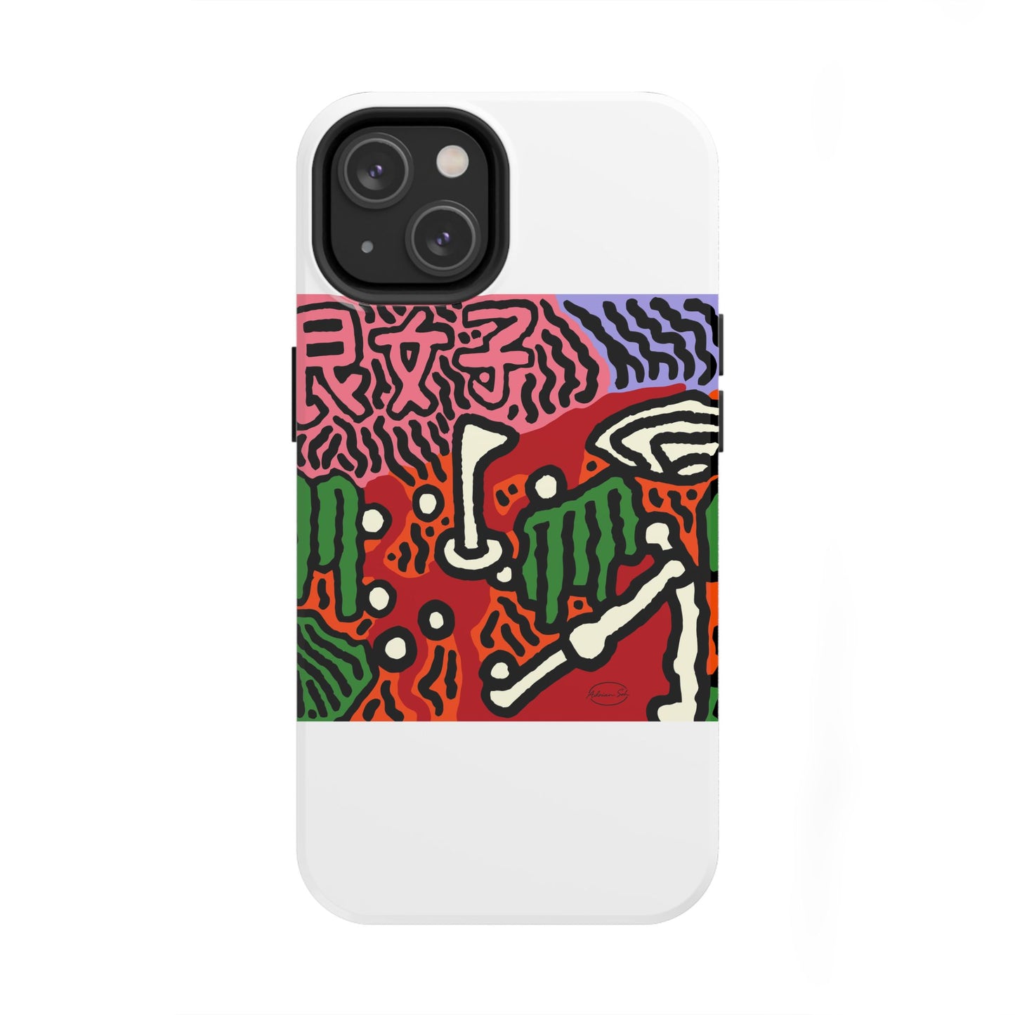Hitting holes in one throughout life Tough Phone Case