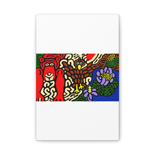 Friendly competition Canvas (Small)
