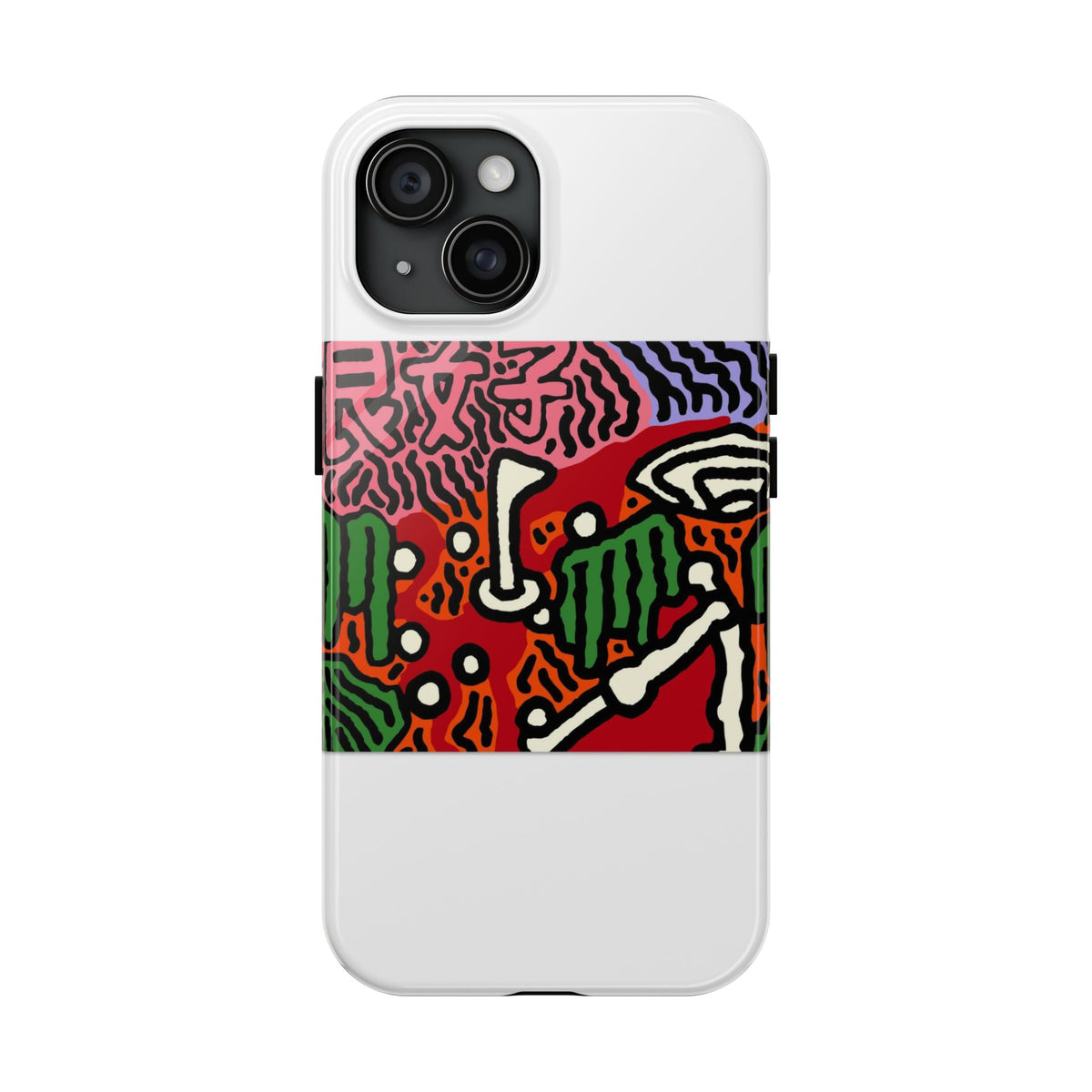 Scoring goals throughout life Tough Phone Case