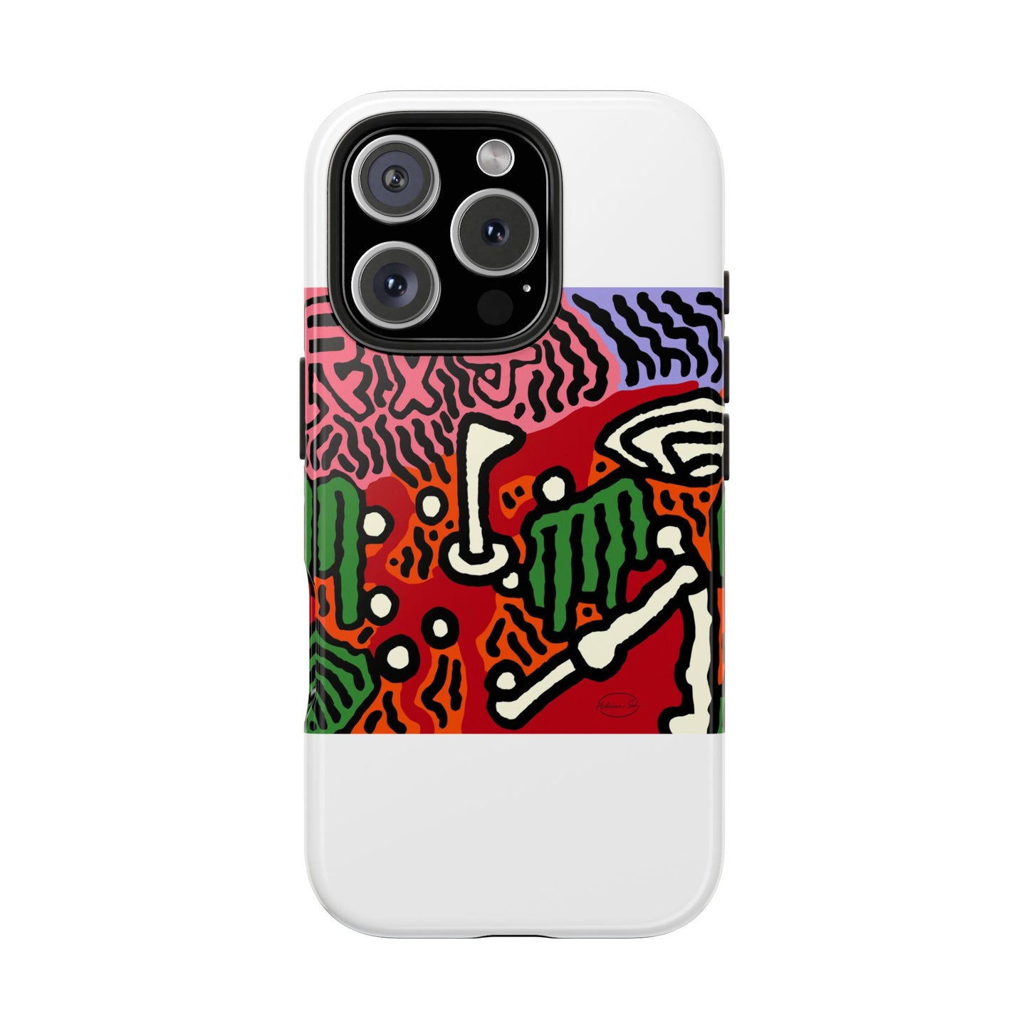 Hitting holes in one throughout life Tough Phone Case
