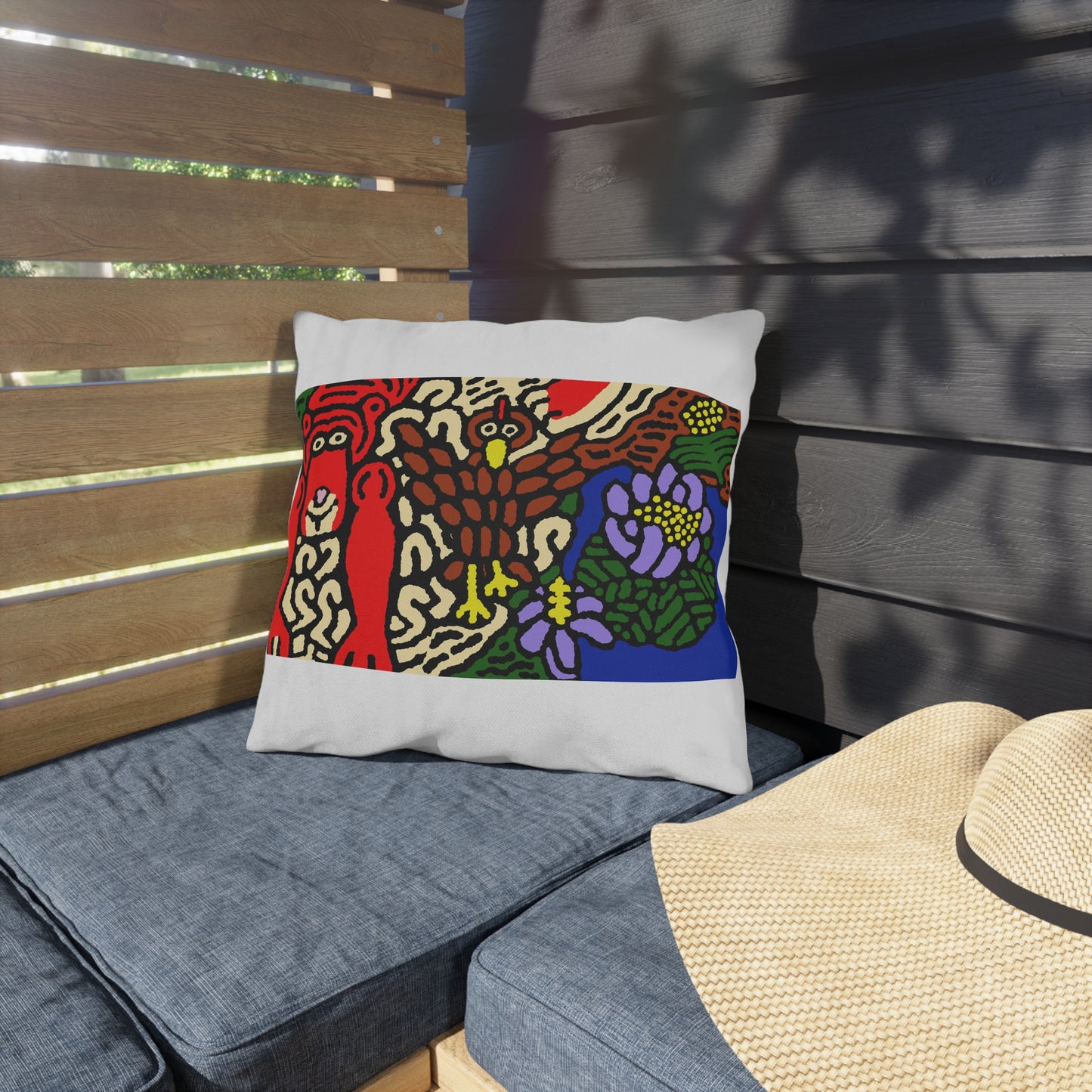 Friendly competition — Outdoor Pillow