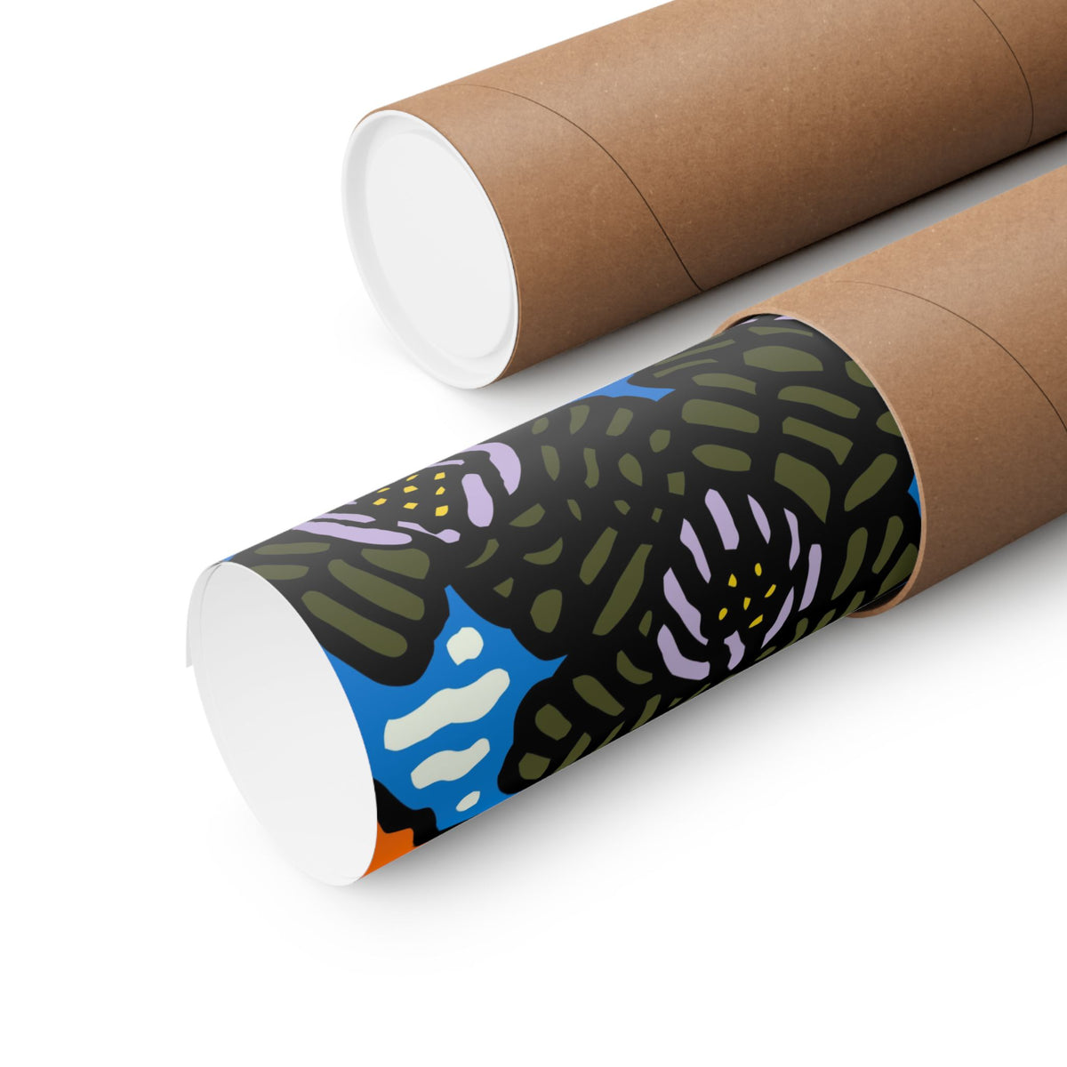 The Sri Lankan water lilies meets the Australian wattle Matte Poster Horizontal (Small)
