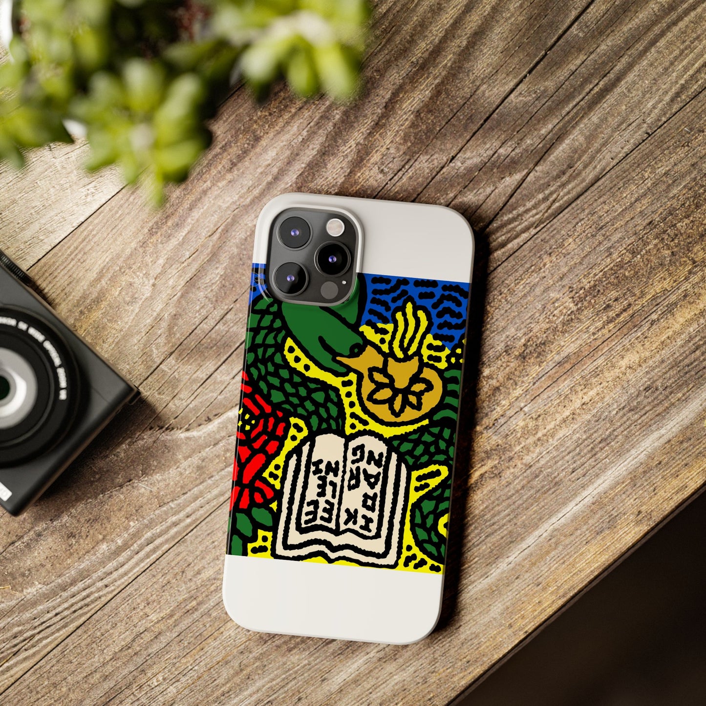 Shining a light on knowledge Slim Phone Case