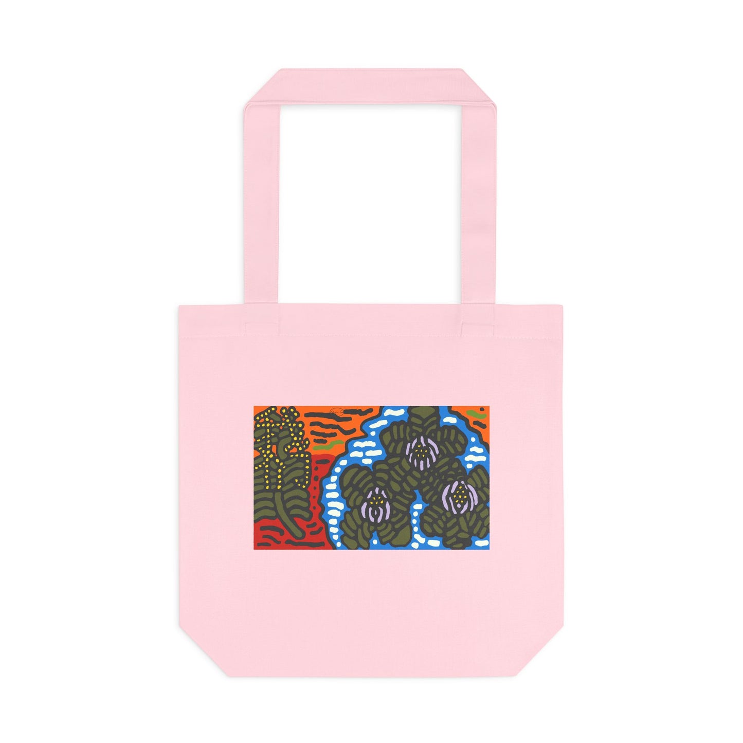 The Sri Lankan water lilies meets the Australian wattle Classic Tote Bag