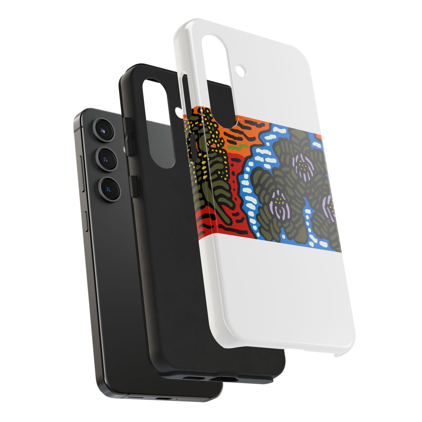 The Sri Lankan water lilies meets the Australian wattle Tough Phone Case