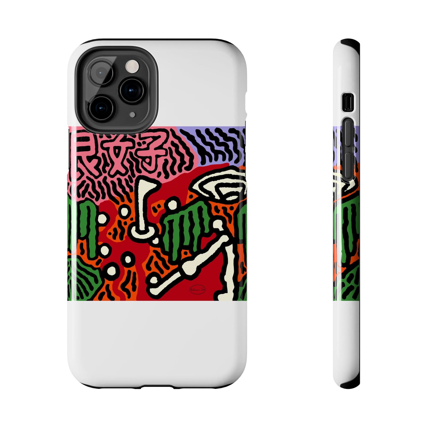 Hitting holes in one throughout life Tough Phone Case