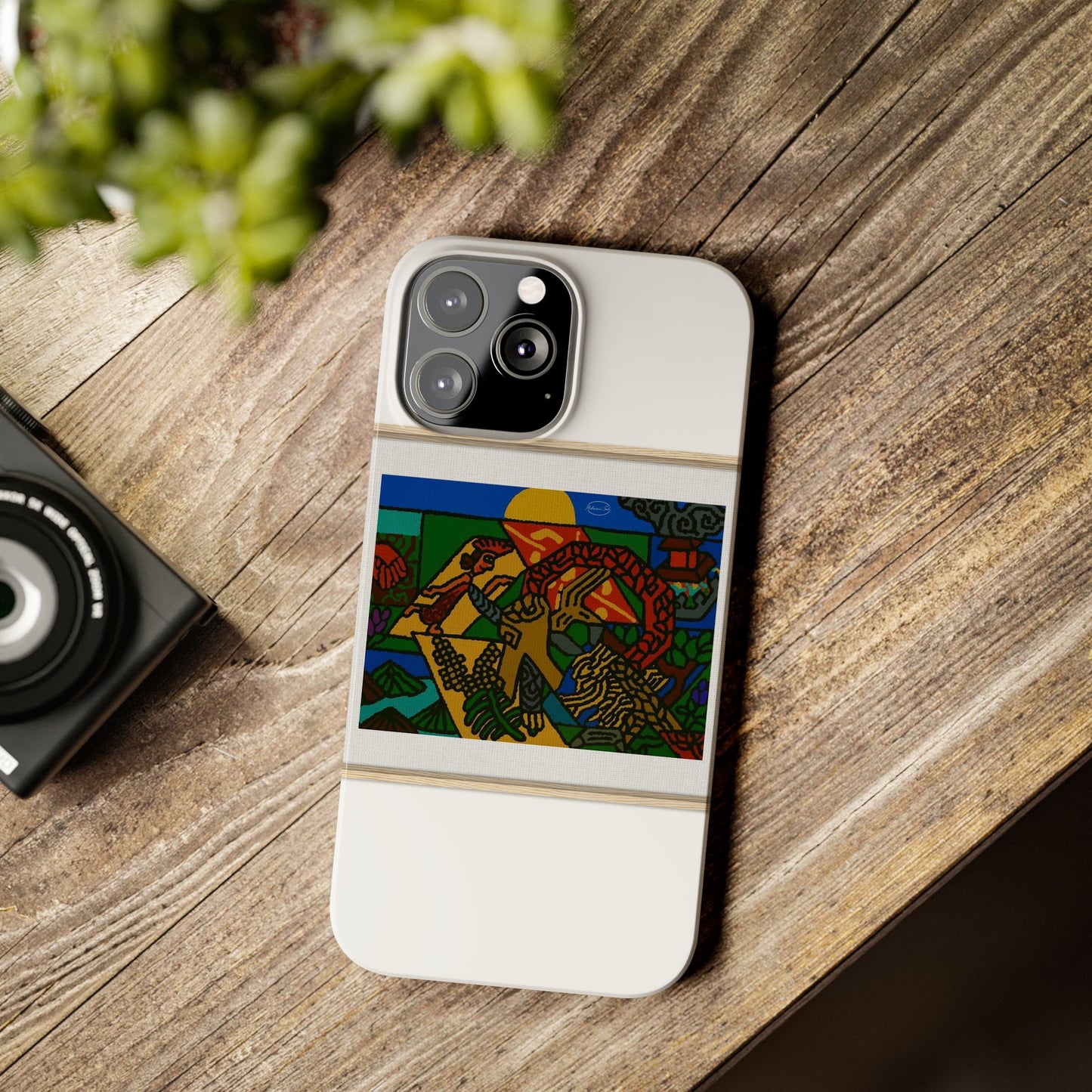 Drawing your own destiny Slim Phone Case