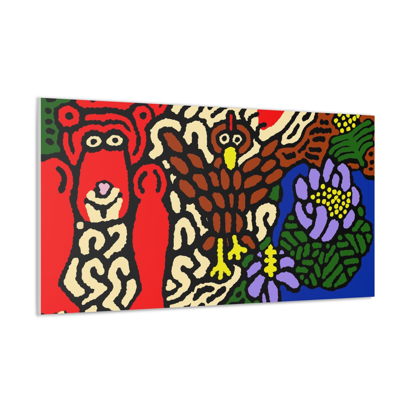 Friendly competition Canvas (Large)