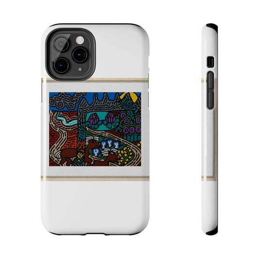 Road to a Sanctuary and Oasis Tough Phone Case
