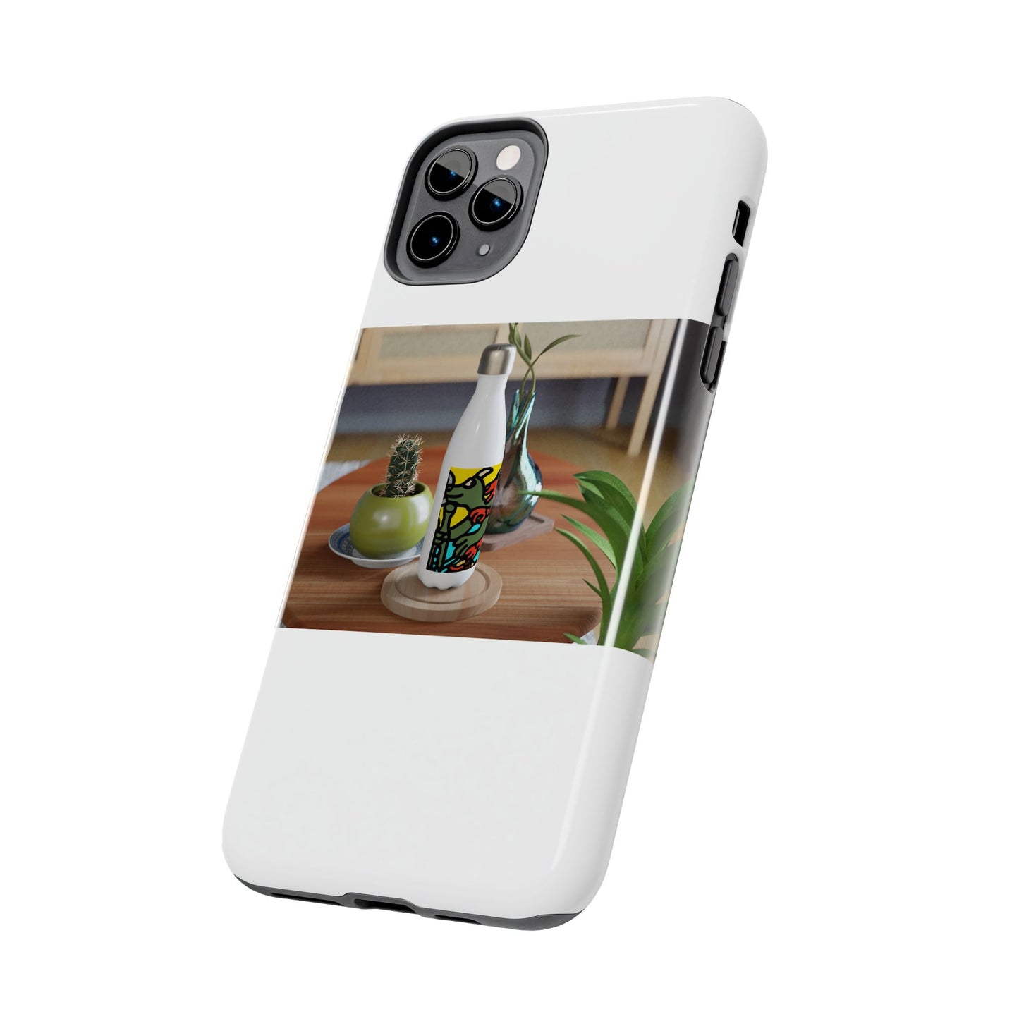 Two dragons enjoying a feast together Tough Phone Case
