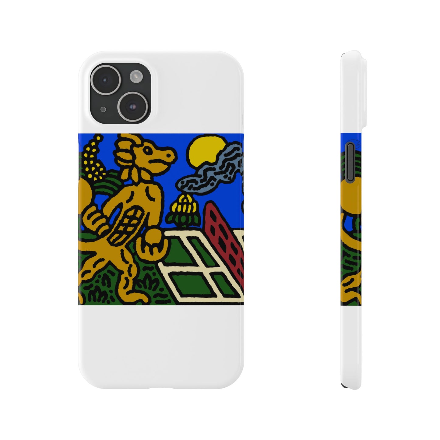 Ready for making big serves in life Slim Phone Case