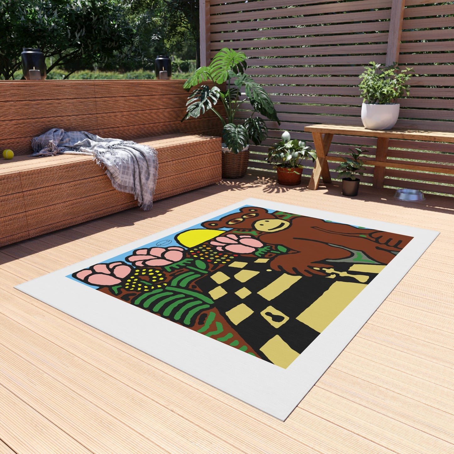 The supreme strategist — Outdoor Rug
