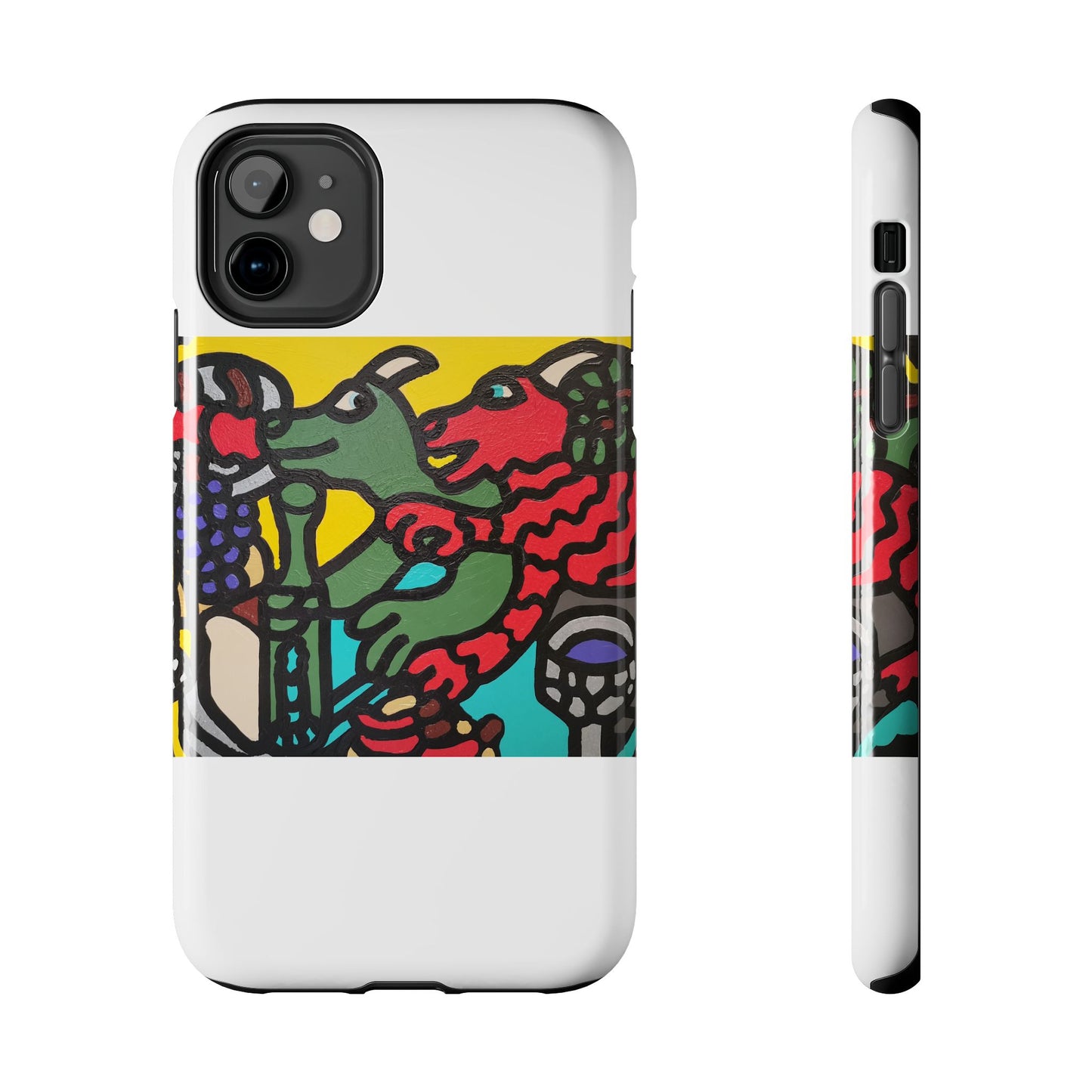 Enjoying our companionship Tough Phone Case