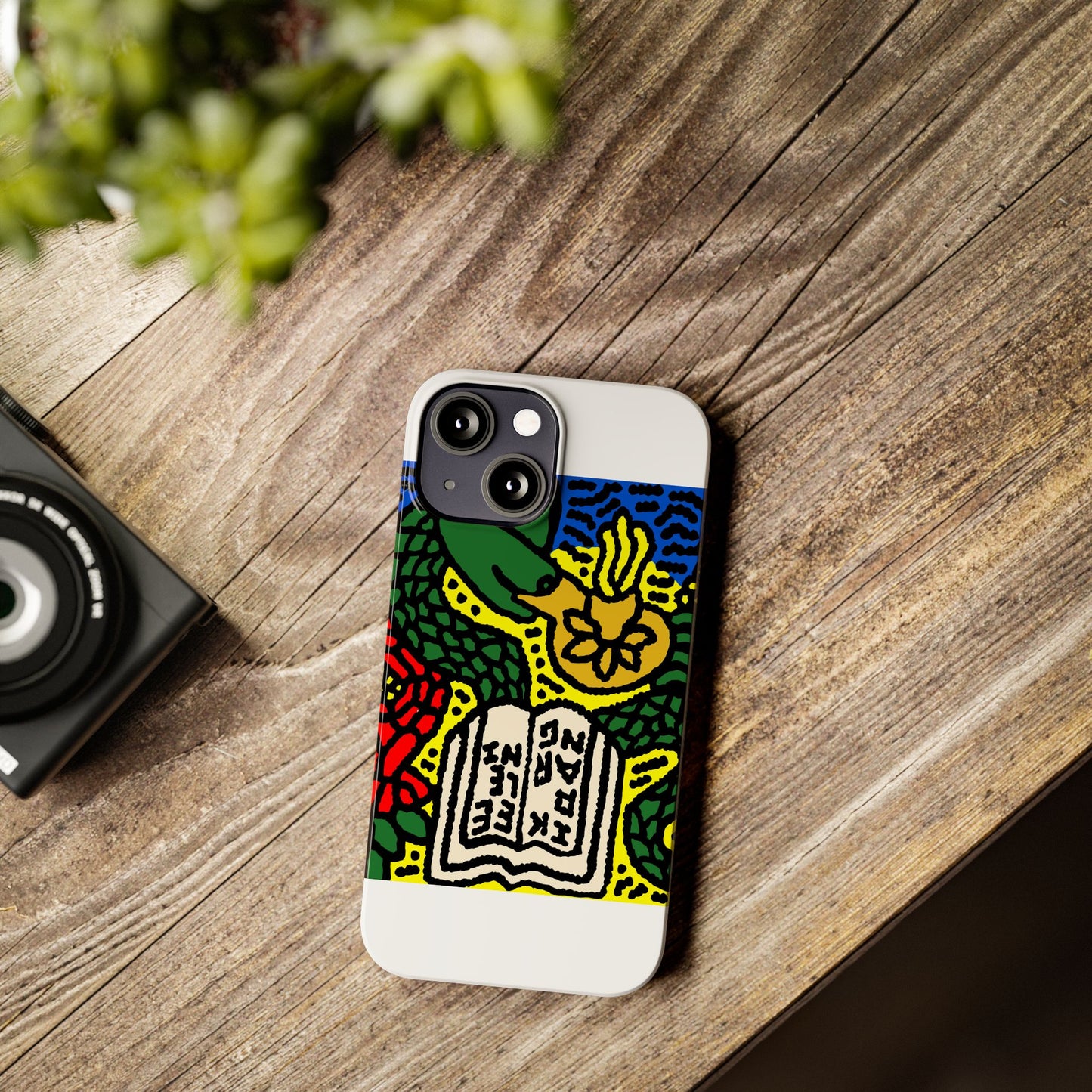 Shining a light on knowledge Slim Phone Case