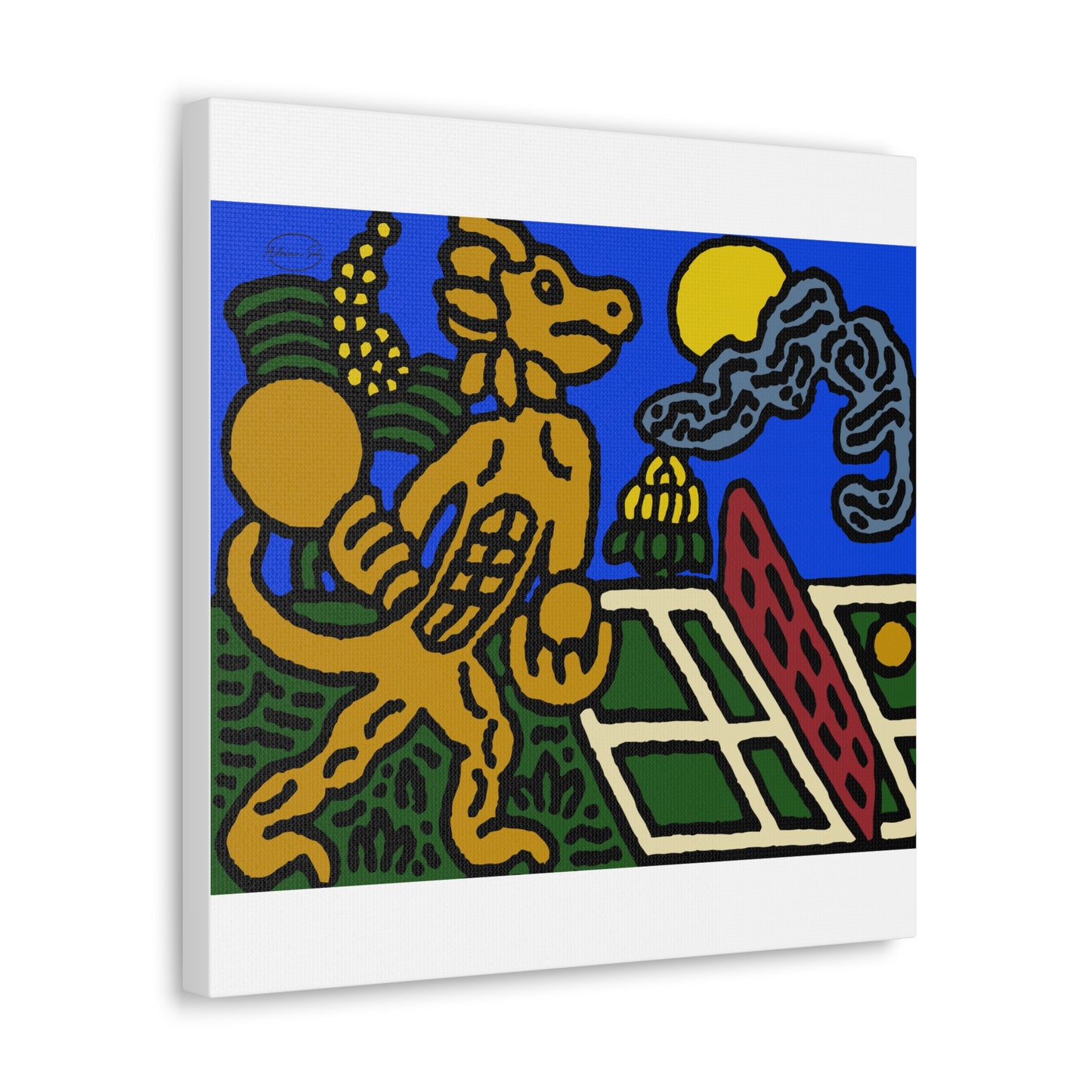 Ready for making big serves in life Canvas (Small)