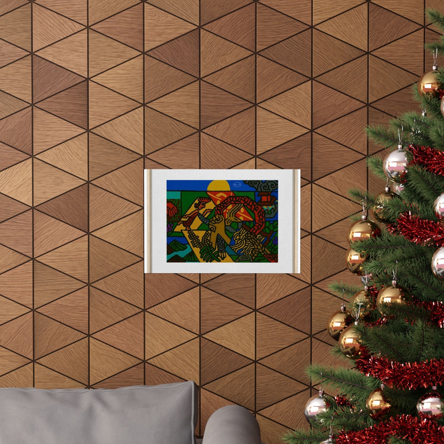 Drawing your own destiny Matte Poster Horizontal (Small)