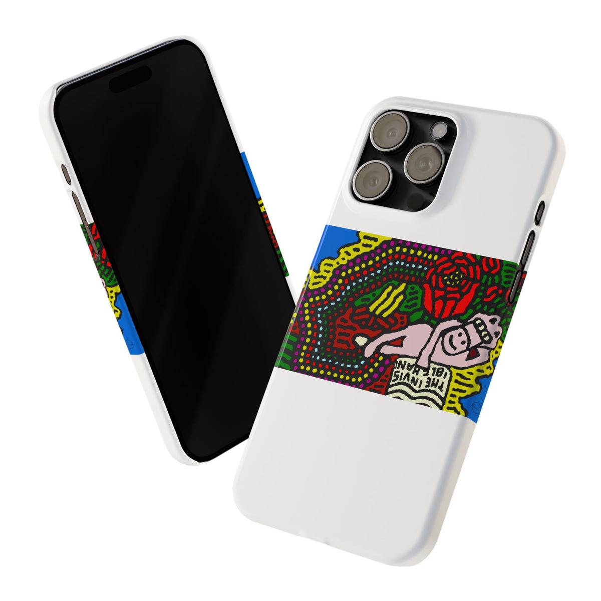 Enjoying our companionship Slim Phone Case