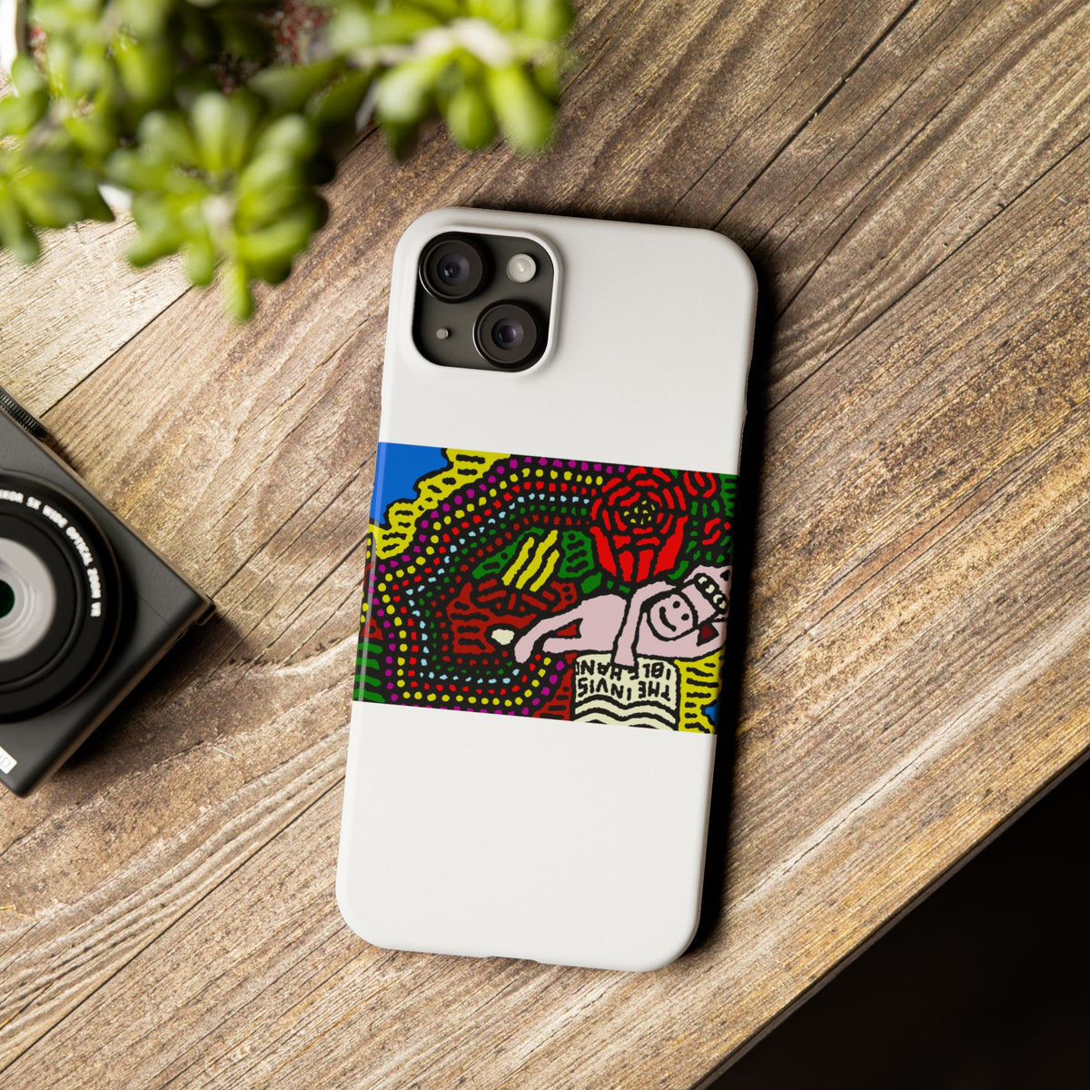 Enjoying our companionship Slim Phone Case