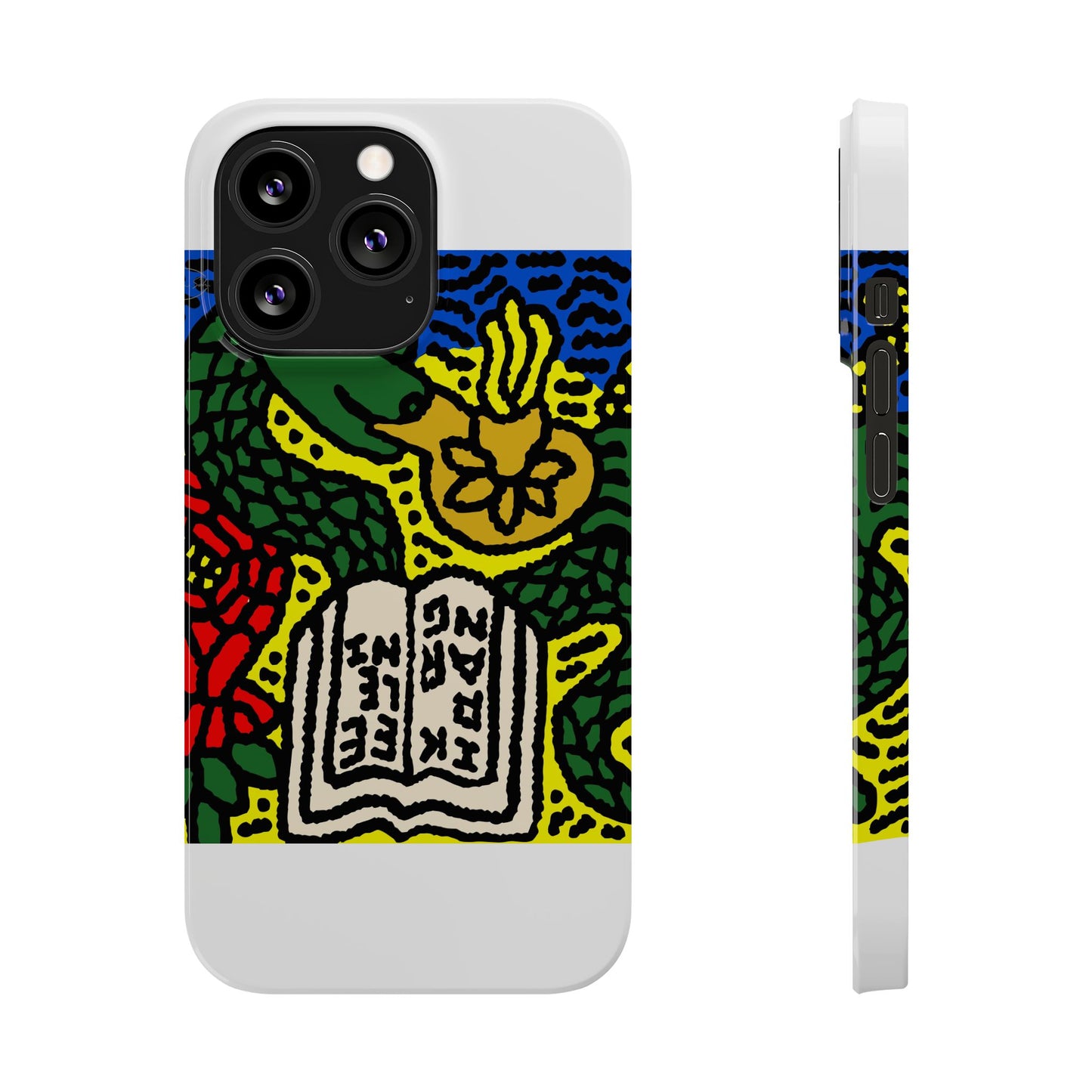 Shining a light on knowledge Slim Phone Case