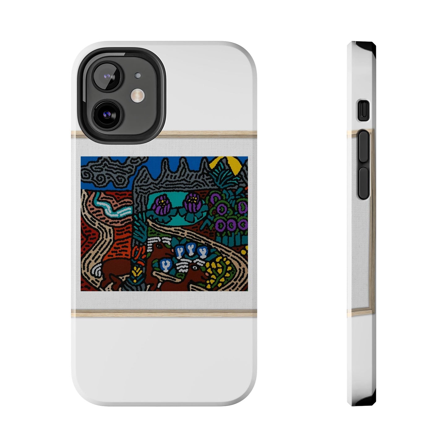 Road to a Sanctuary and Oasis Tough Phone Case