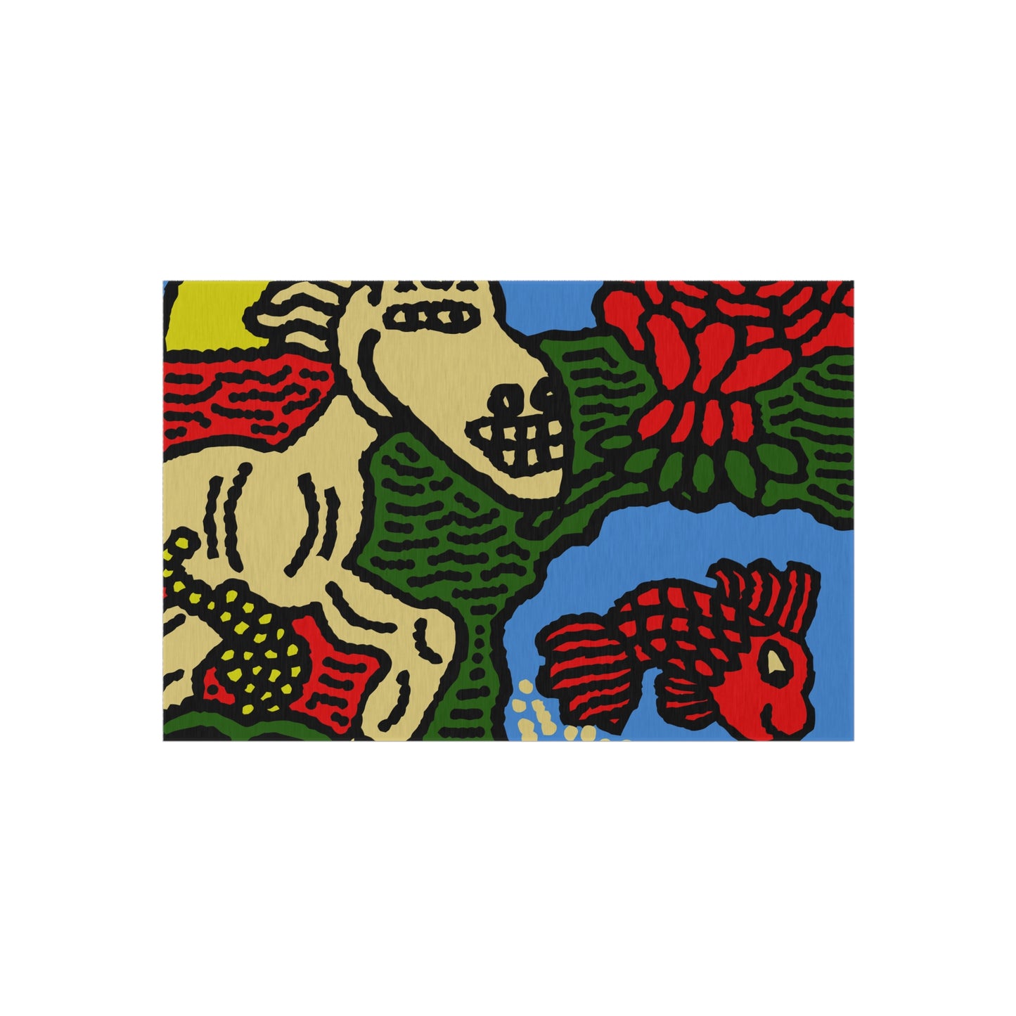 Galloping carefree through life — Outdoor Rug