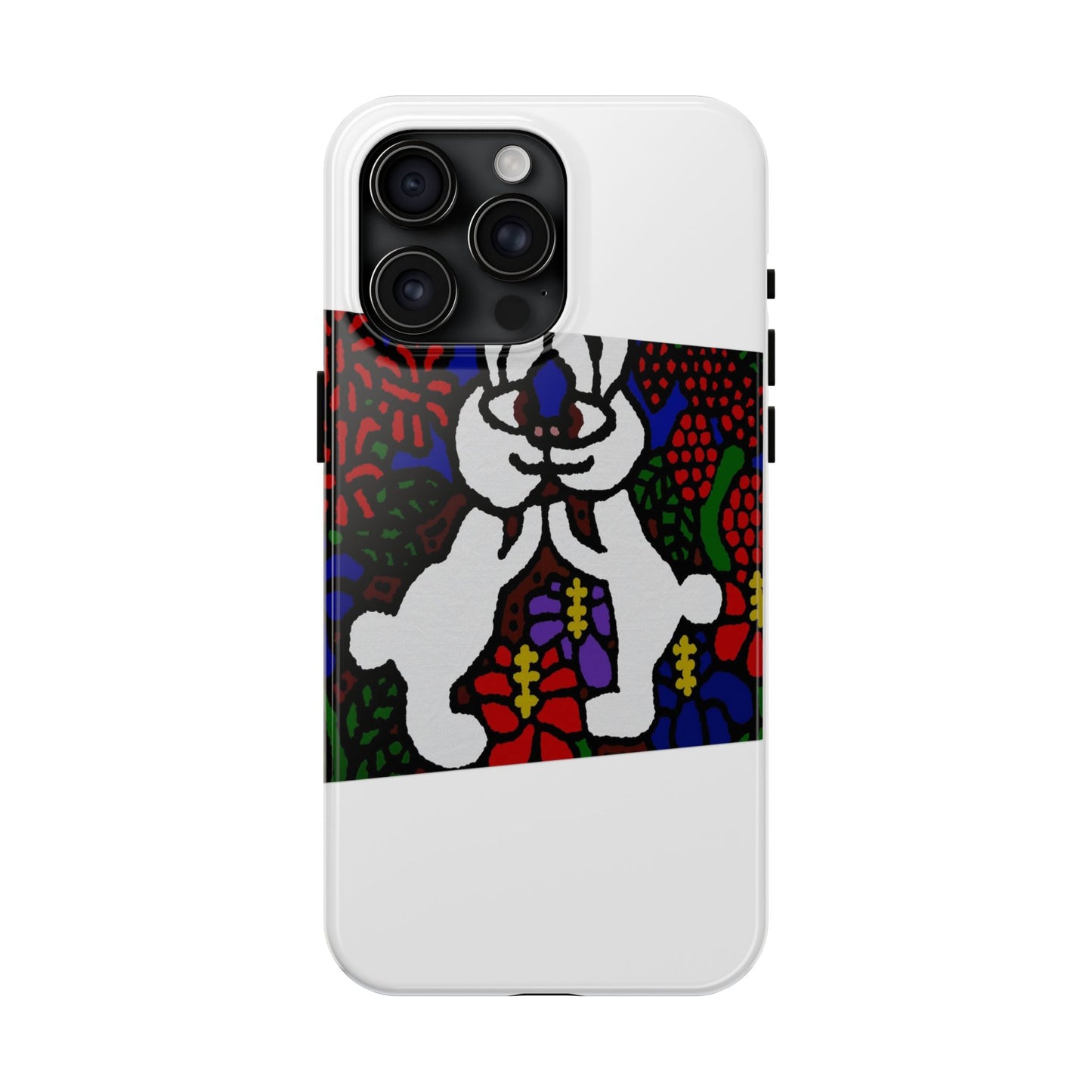 Bunnies in love Tough Phone Case