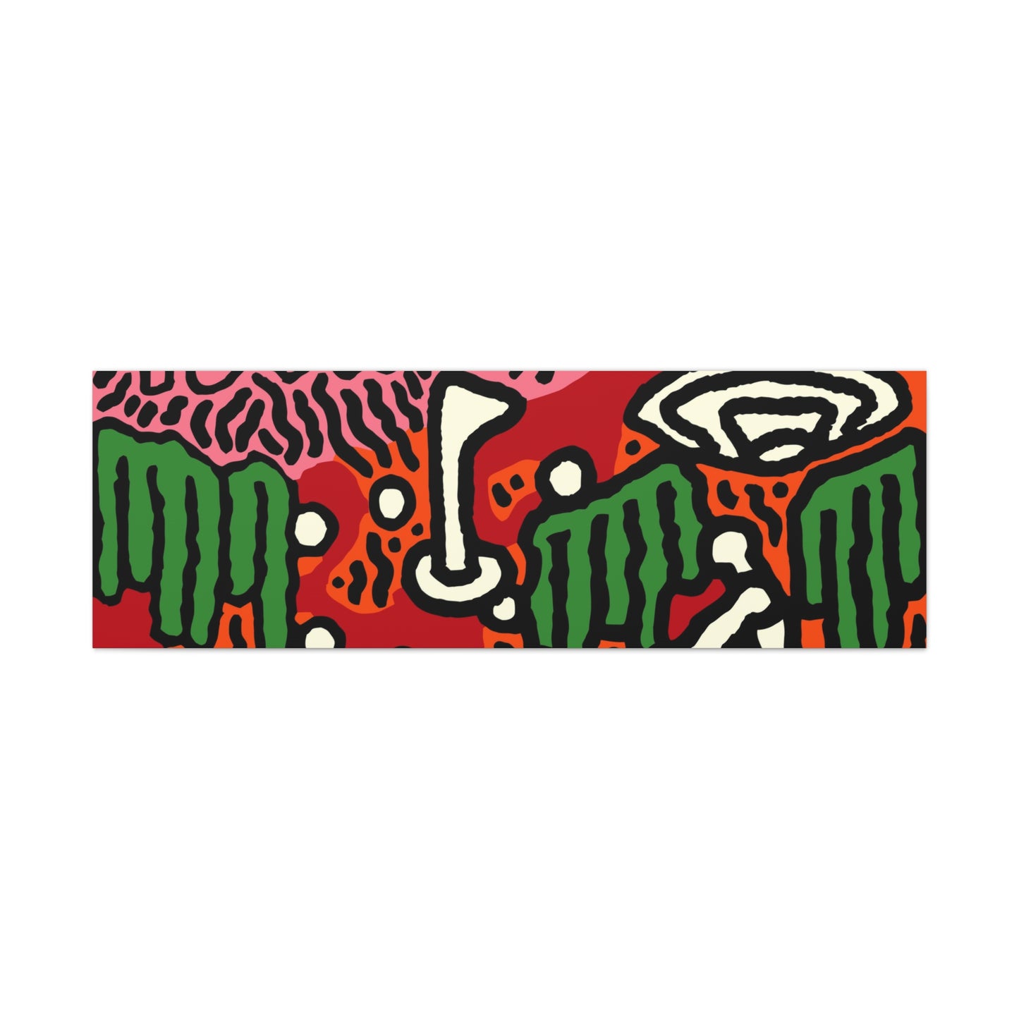 Hitting holes in one throughout life Canvas (Large)