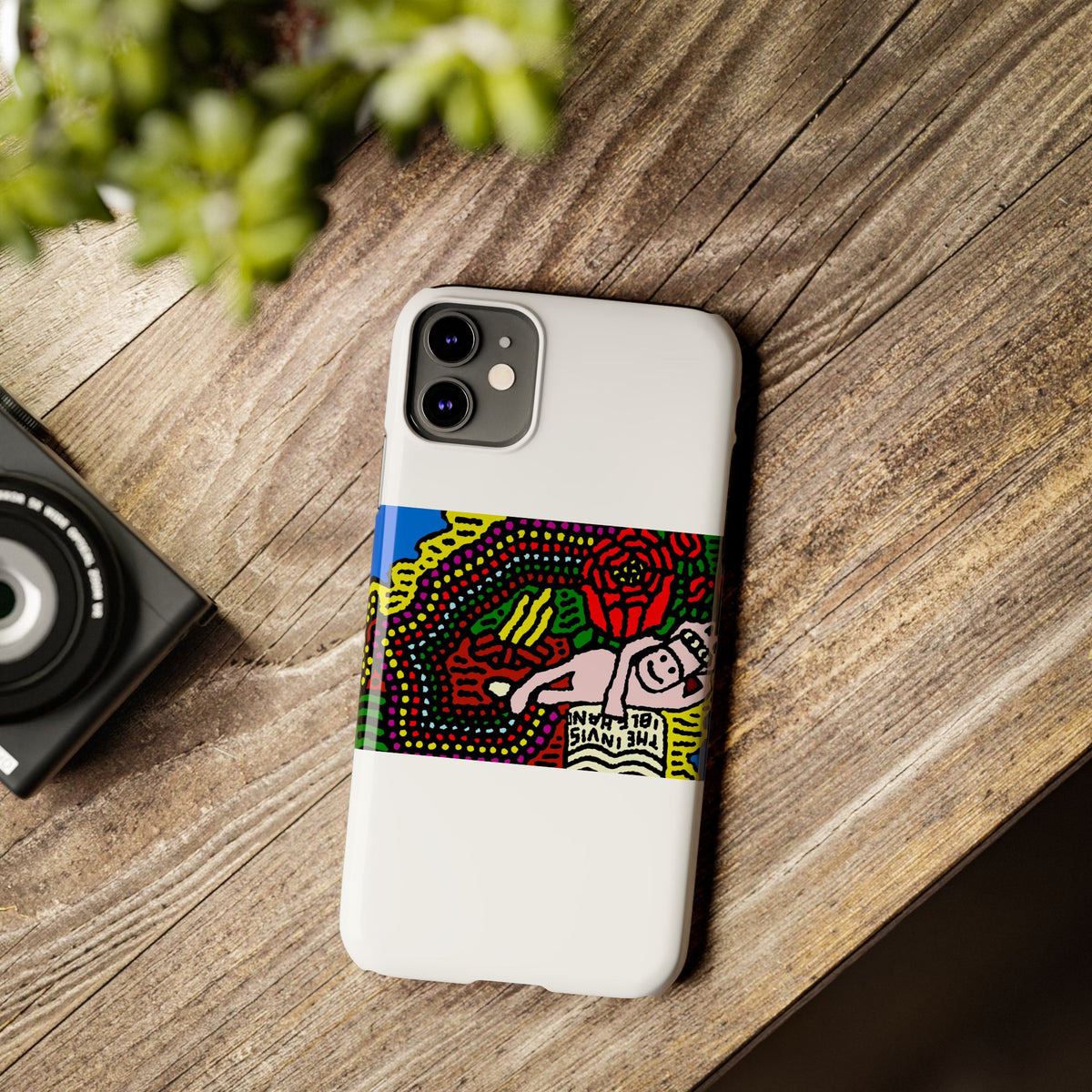 Enjoying our companionship Slim Phone Case
