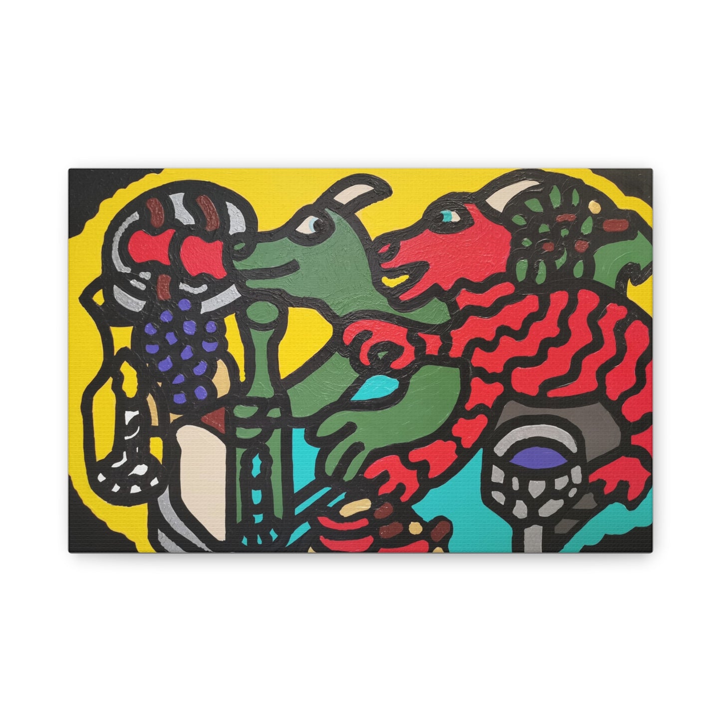 Enjoying our companionship Canvas (Small)