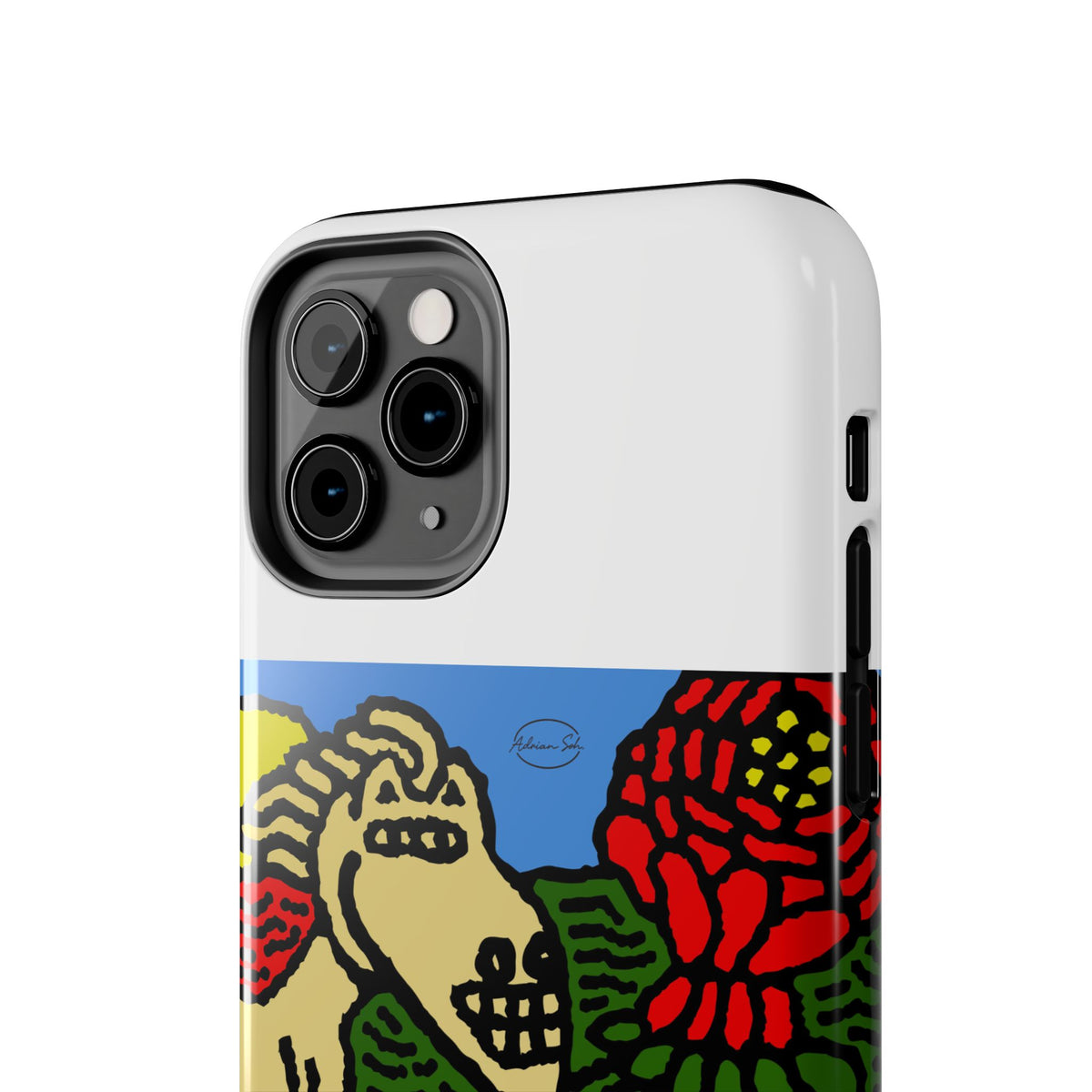Galloping carefree through life Tough Phone Case