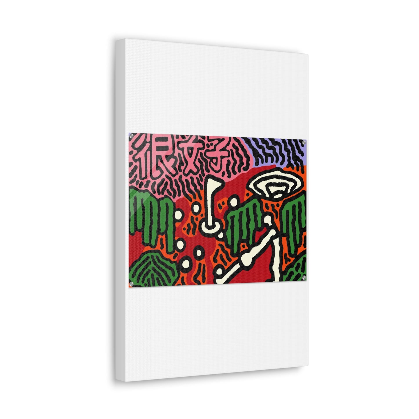 Scoring goals throughout life Canvas (Small)