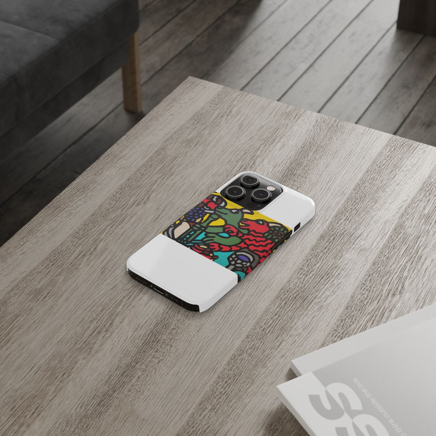 Enjoying our companionship Slim Phone Case