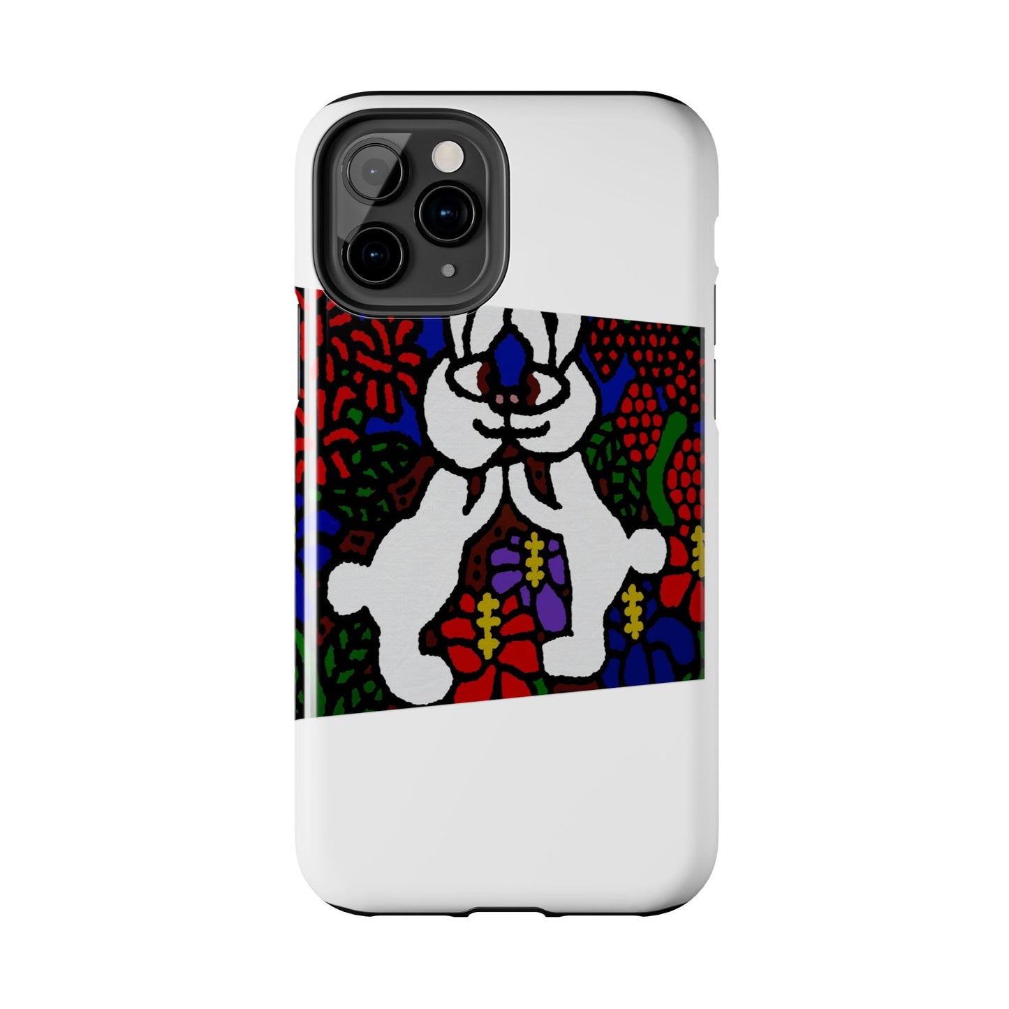 Bunnies in love Tough Phone Case
