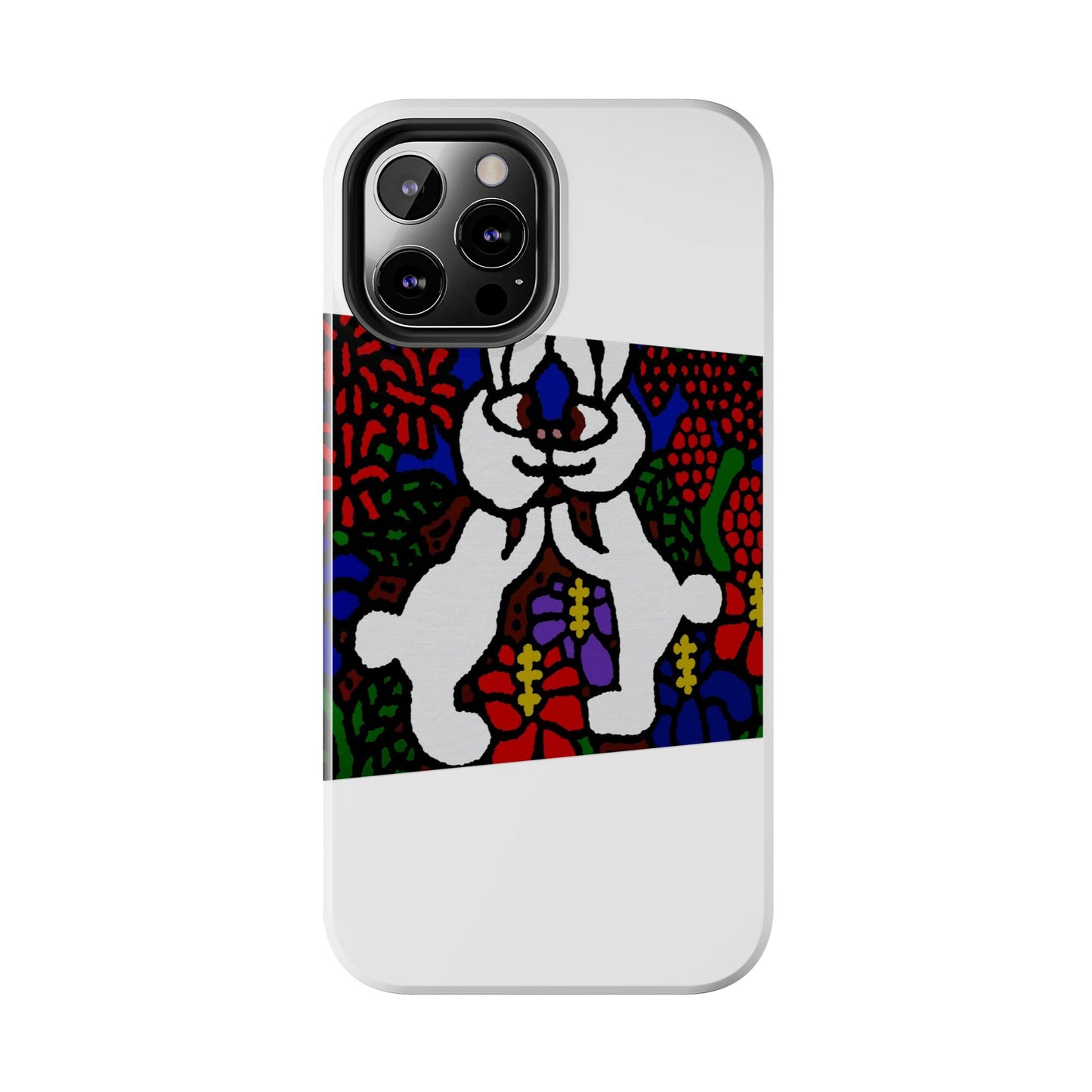 Bunnies in love Tough Phone Case