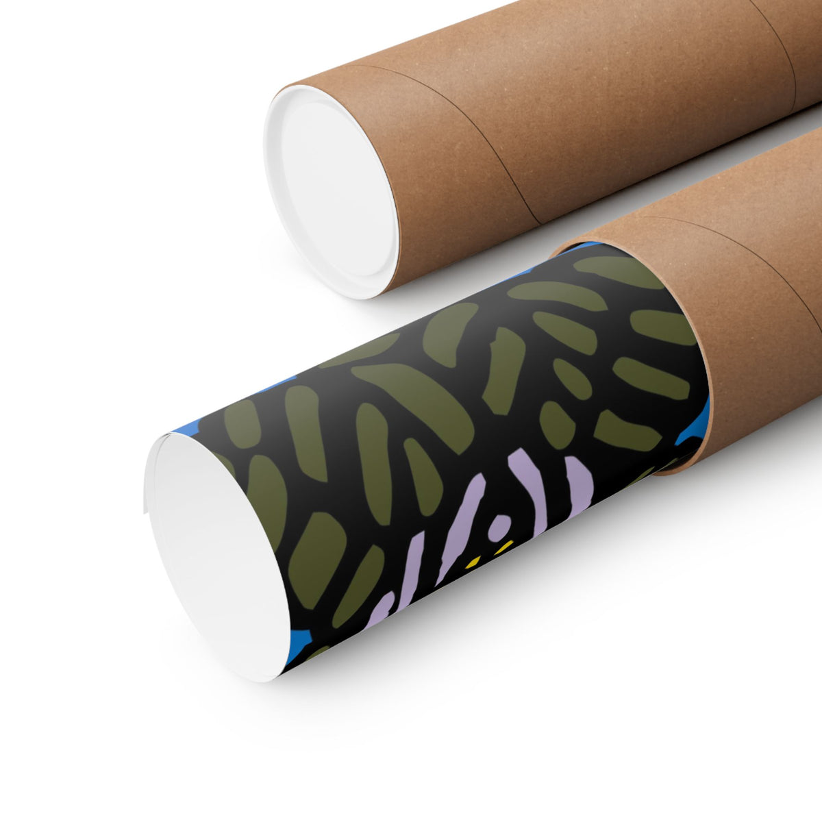 The Sri Lankan water lilies meets the Australian wattle Matte Poster Horizontal (Small)