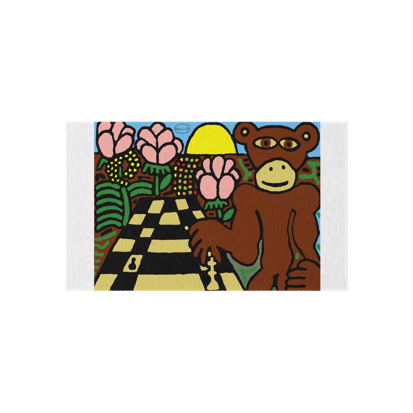 The supreme strategist — Outdoor Rug