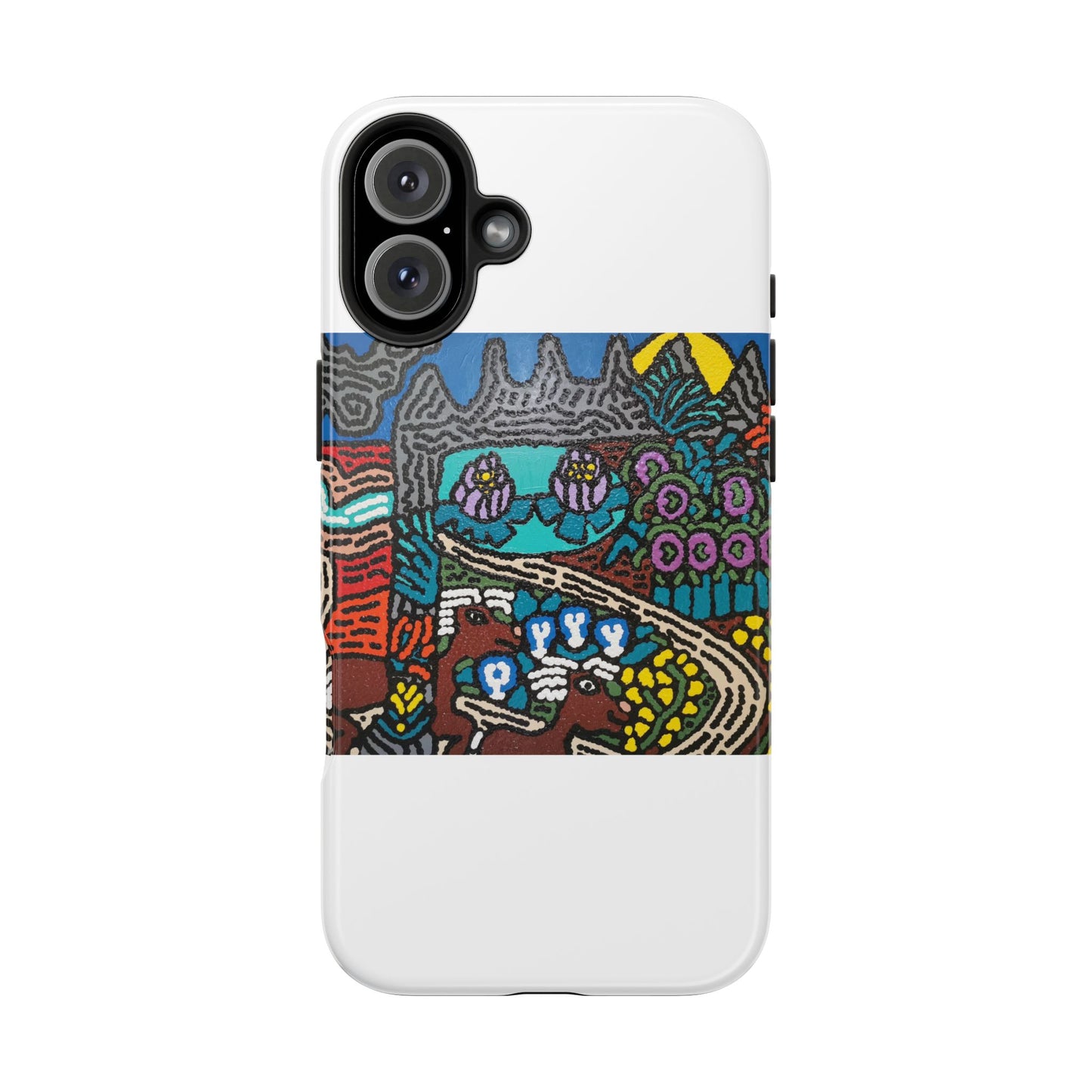 Going to the valley of hope and prosperity Tough Phone Case