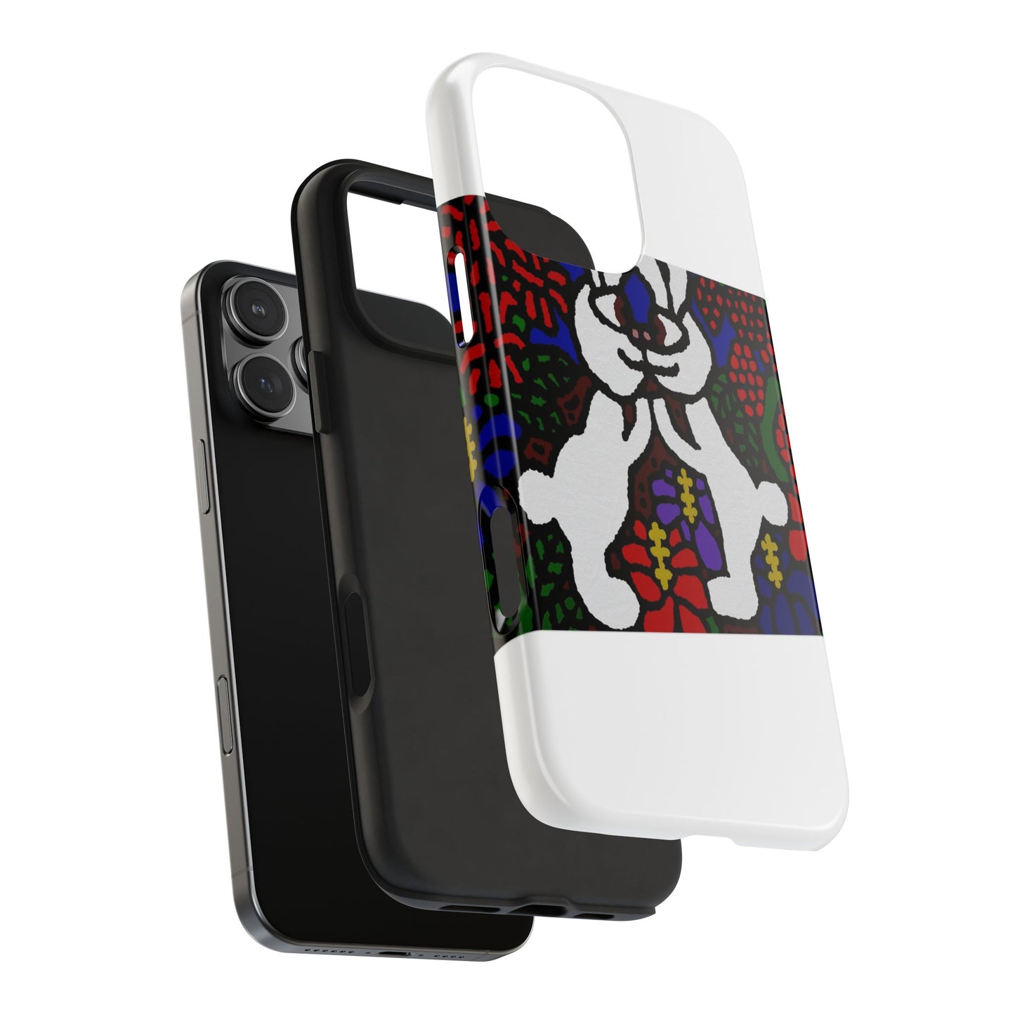 Bunnies in love Tough Phone Case