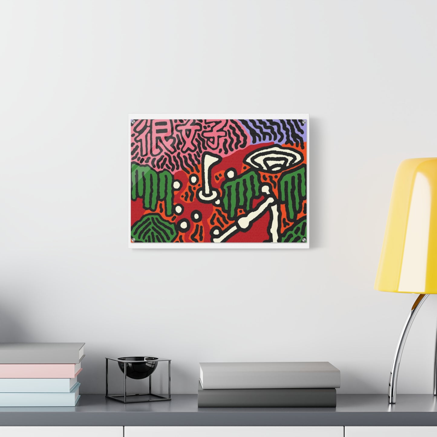 Scoring goals throughout life Canvas (Large)