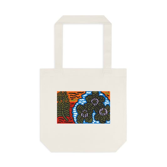 The Sri Lankan water lilies meets the Australian wattle Classic Tote Bag