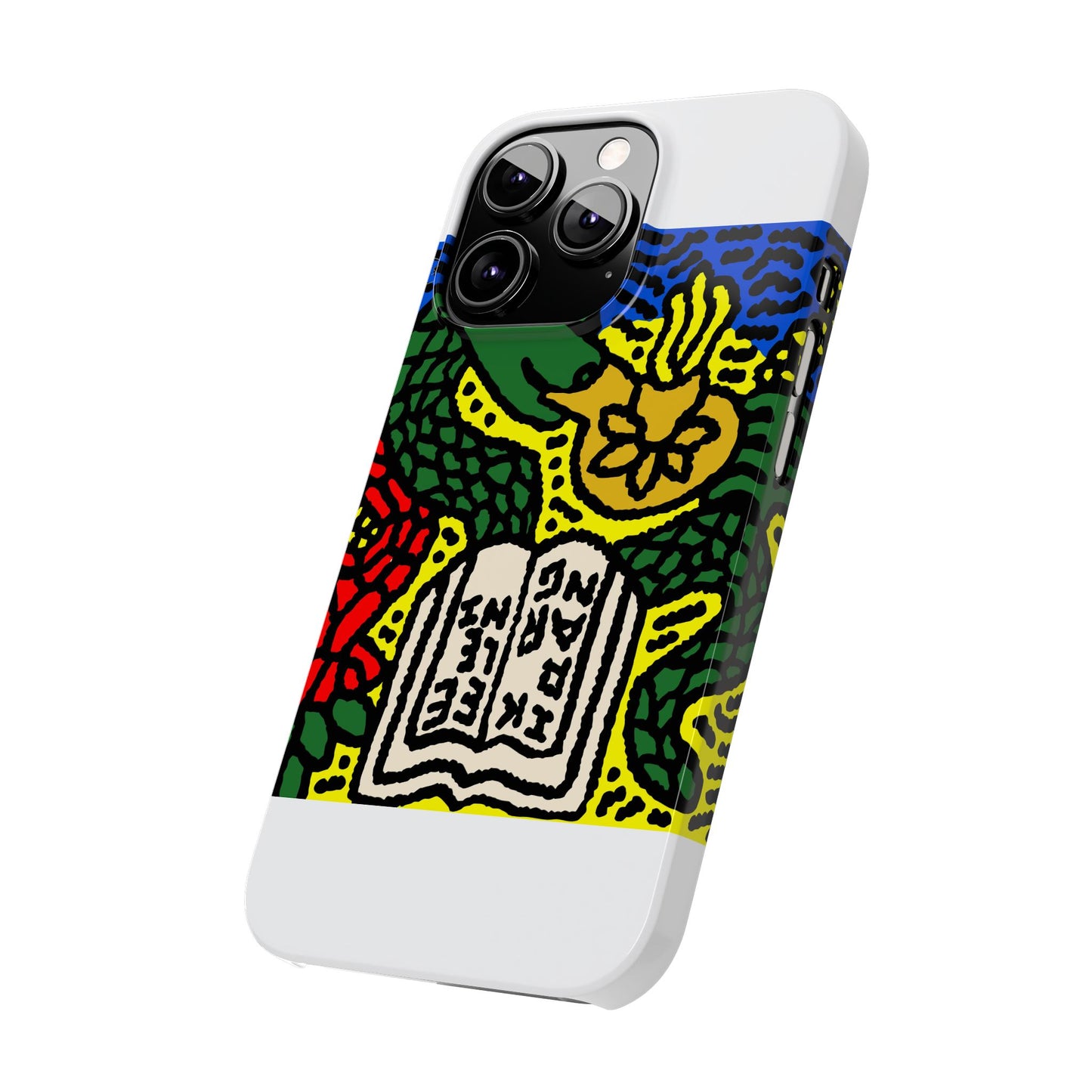 Shining a light on knowledge Slim Phone Case