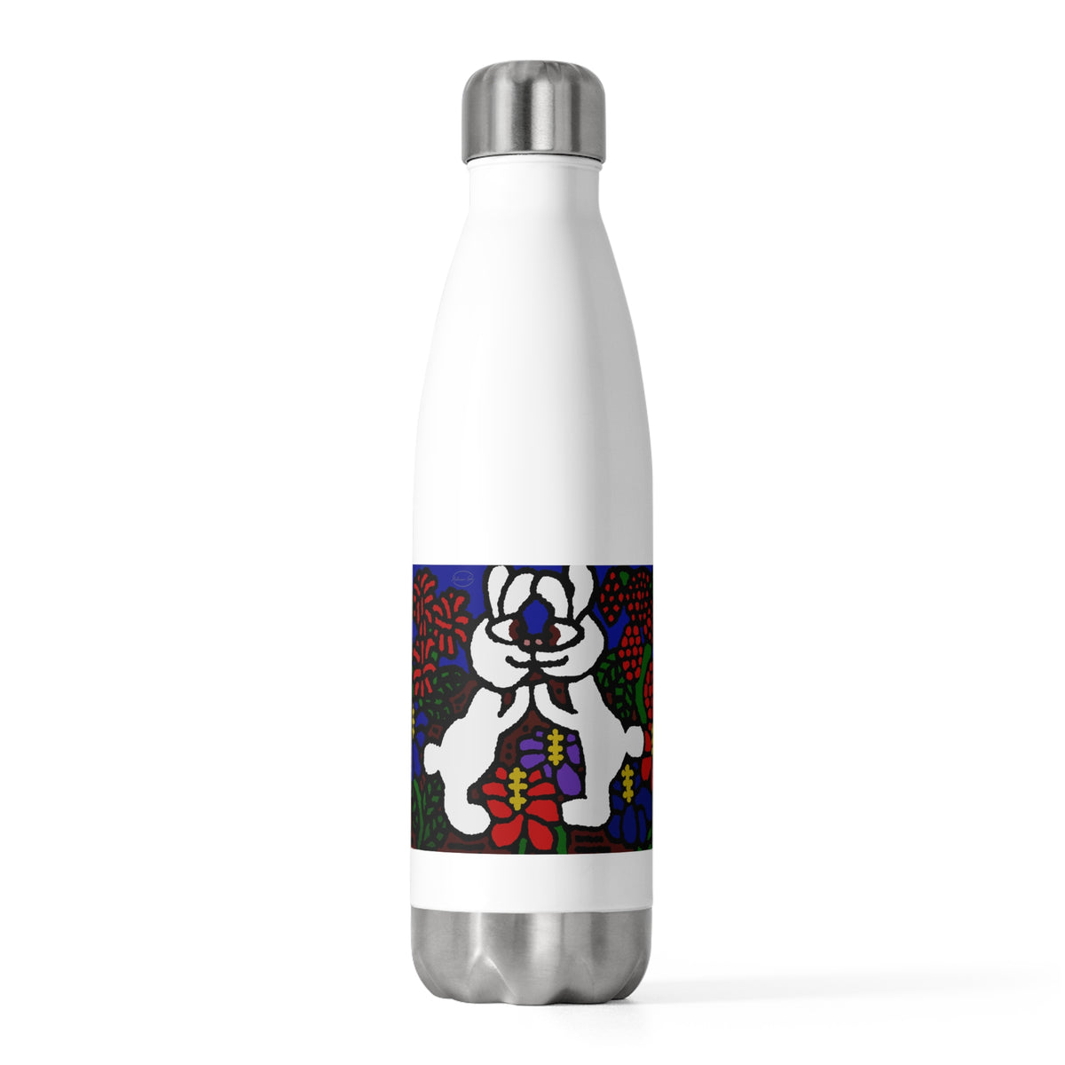 Bunnies in love Stainless Steel Water Bottle