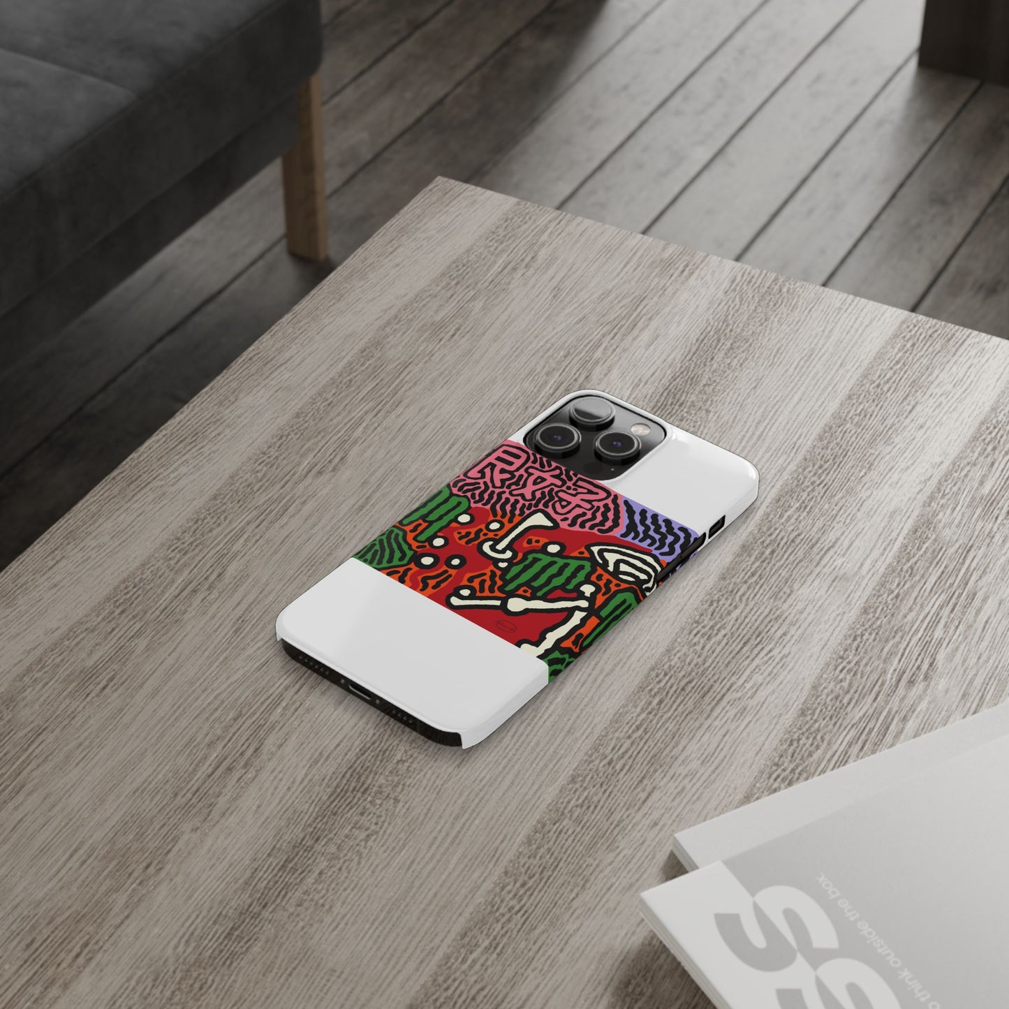 Hitting holes in one throughout life Slim Phone Case